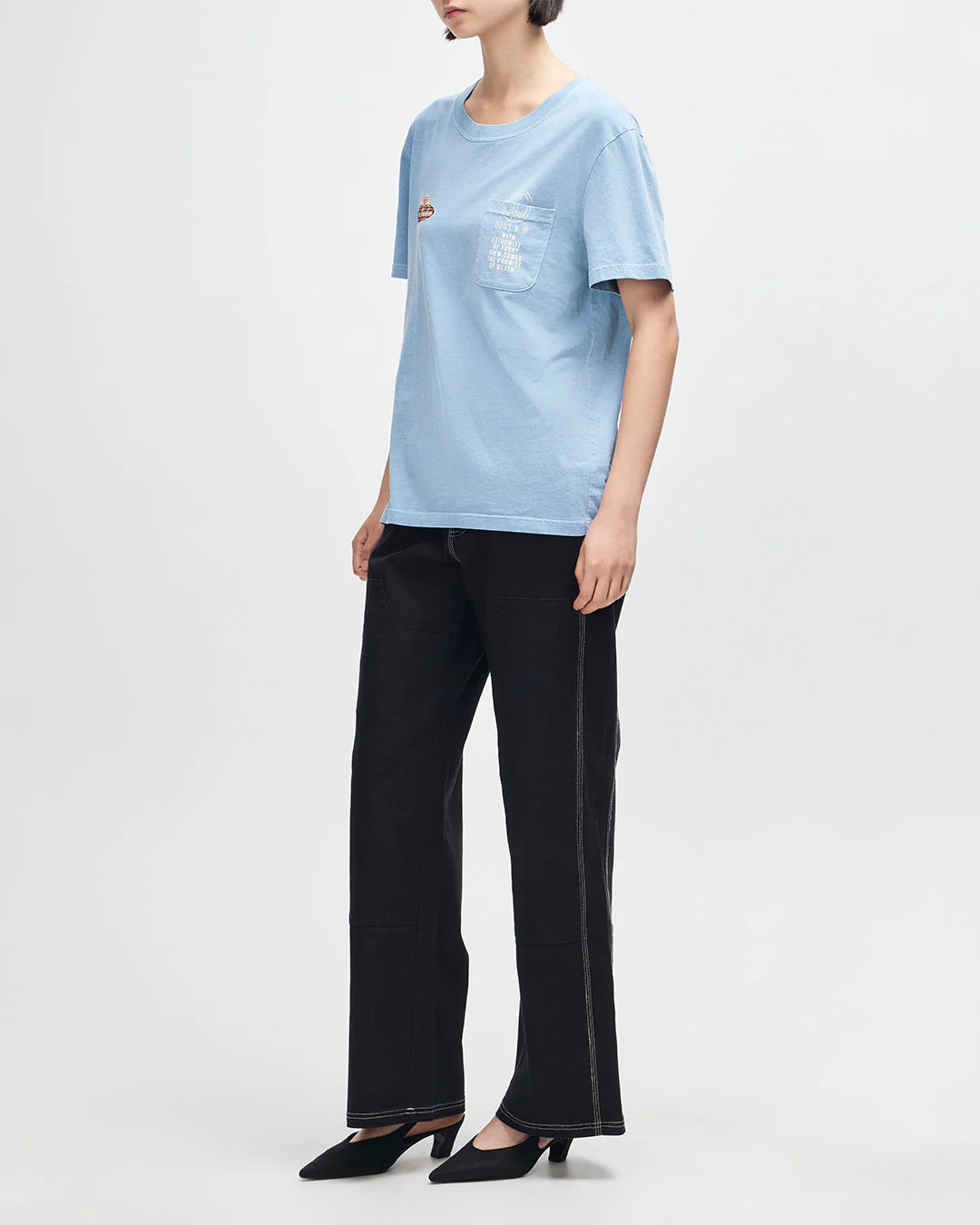 A110 Tee - Windward Blue - Image 9