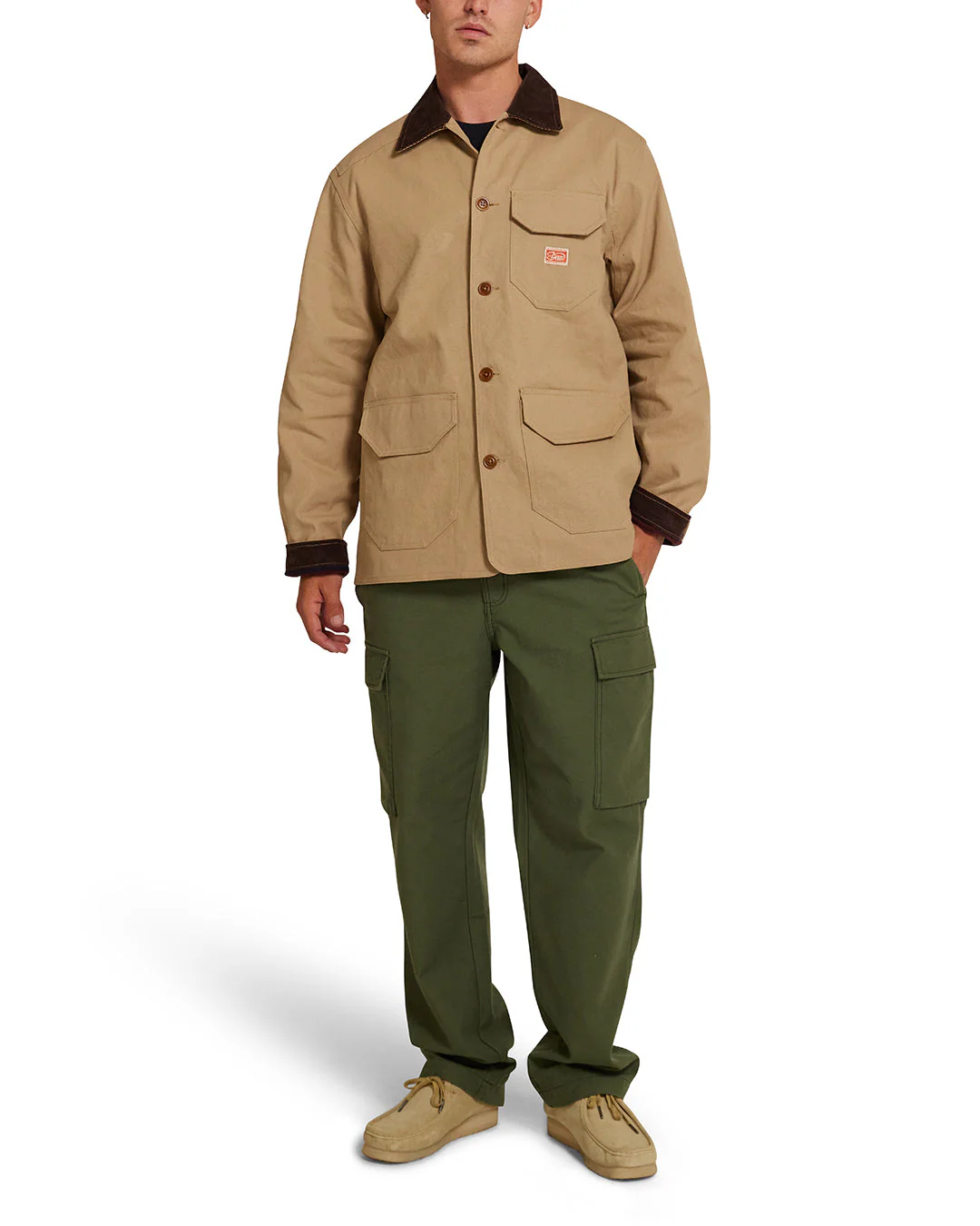 Barn Jacket - Khaki - Image 7