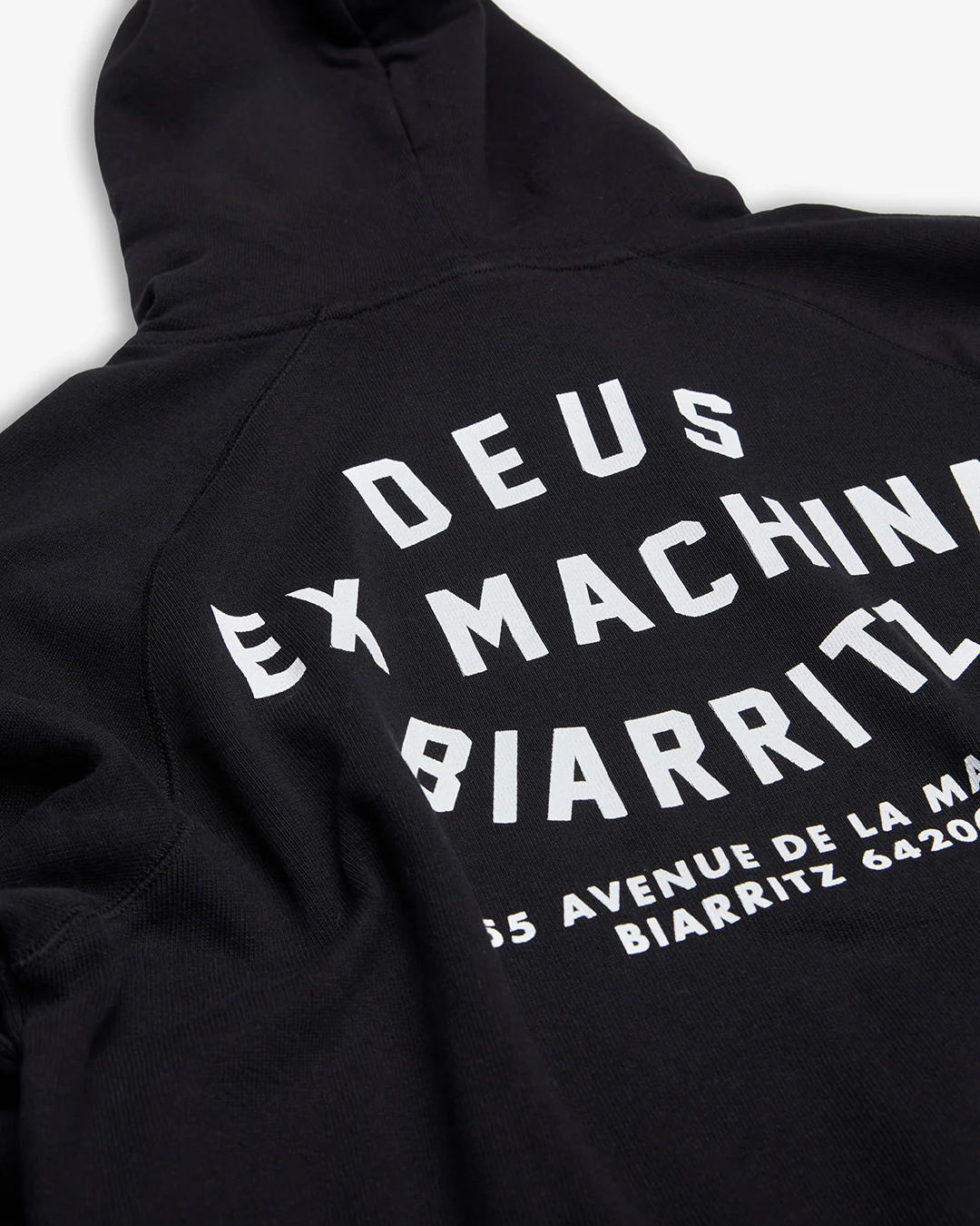 Biarritz Address Hoodie - Black - Image 6