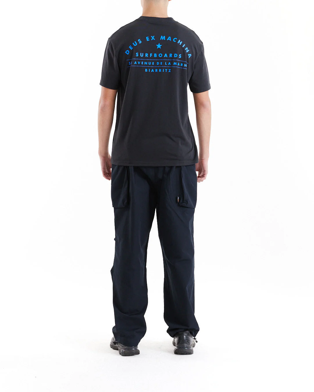 Biarritz Surf Address Tee - Black - Image 4
