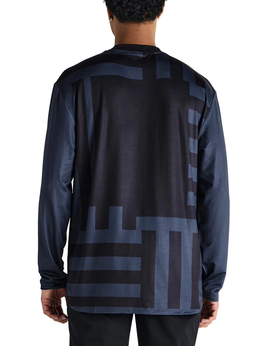 Blackout Moto Jersey - Black - Image 2