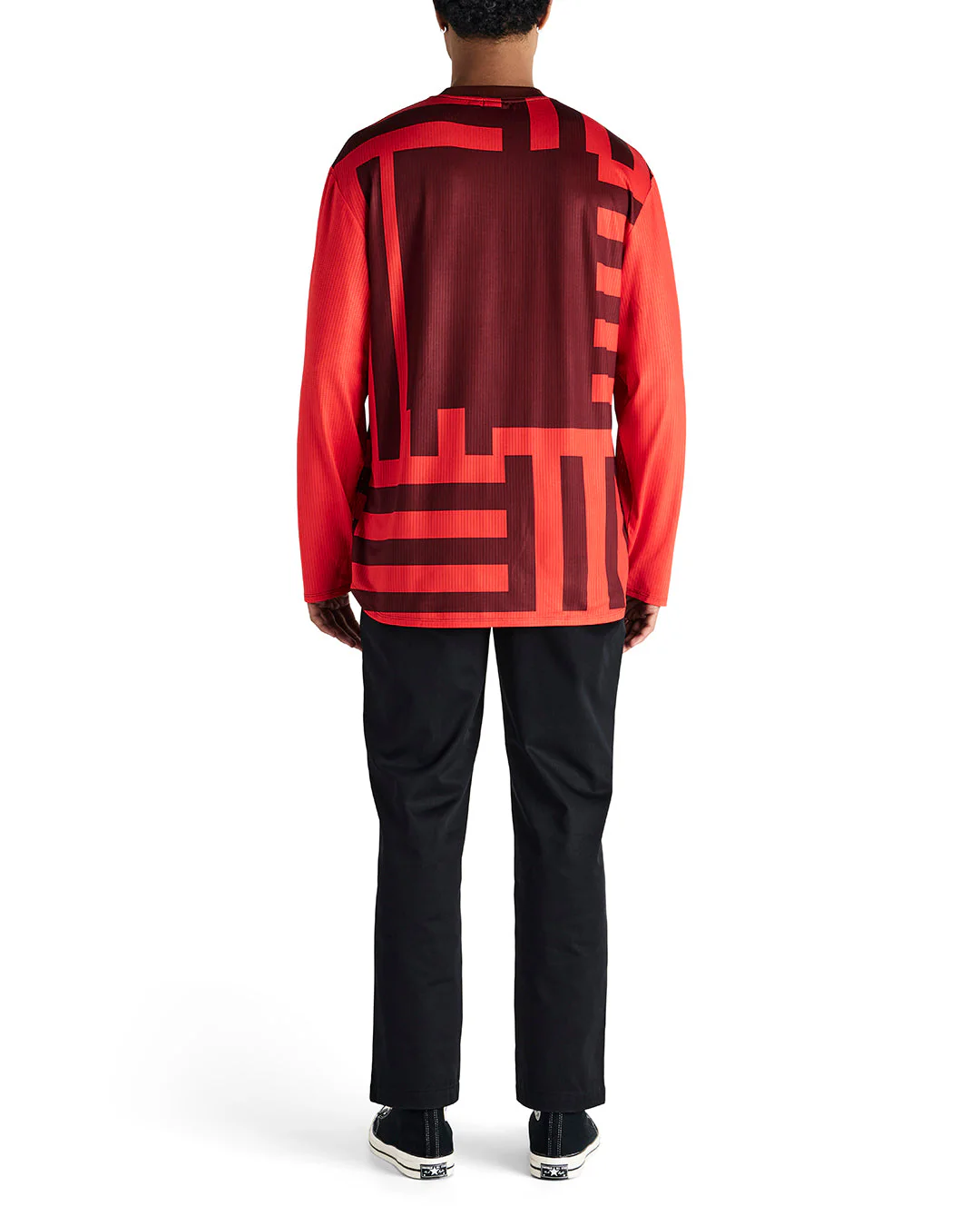 Blackout Moto Jersey - Orange - Image 5