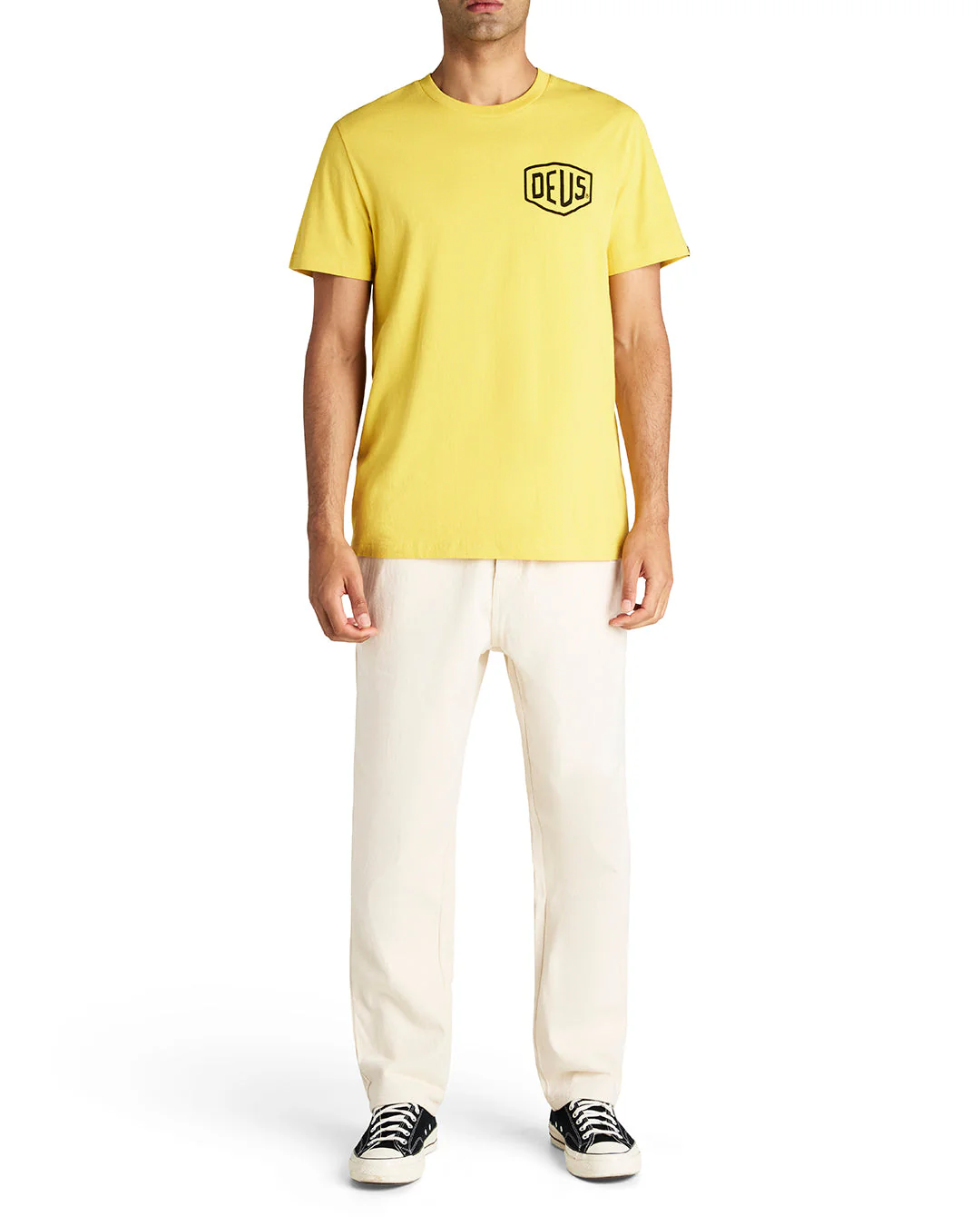 Camperdown Address Tee - Super Lemon - Image 4