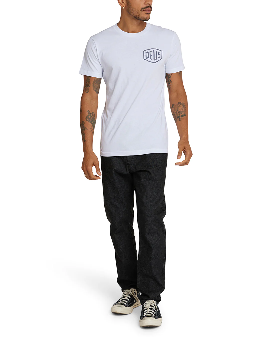 Camperdown Address Tee - White - Image 4
