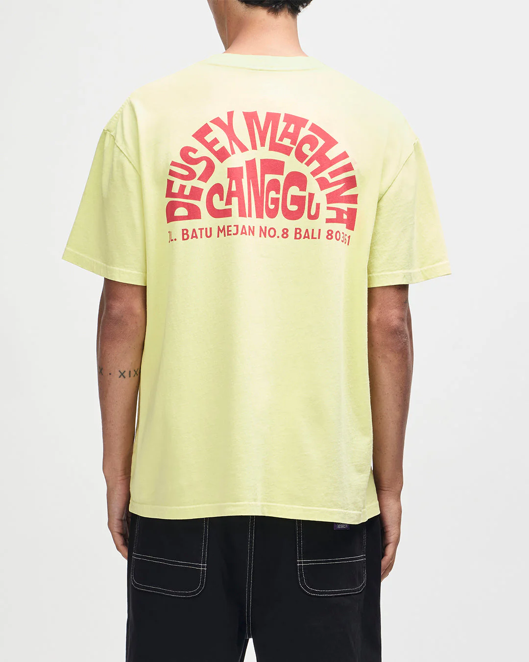 Canggu Address Tee - Canary Yellow - Image 2