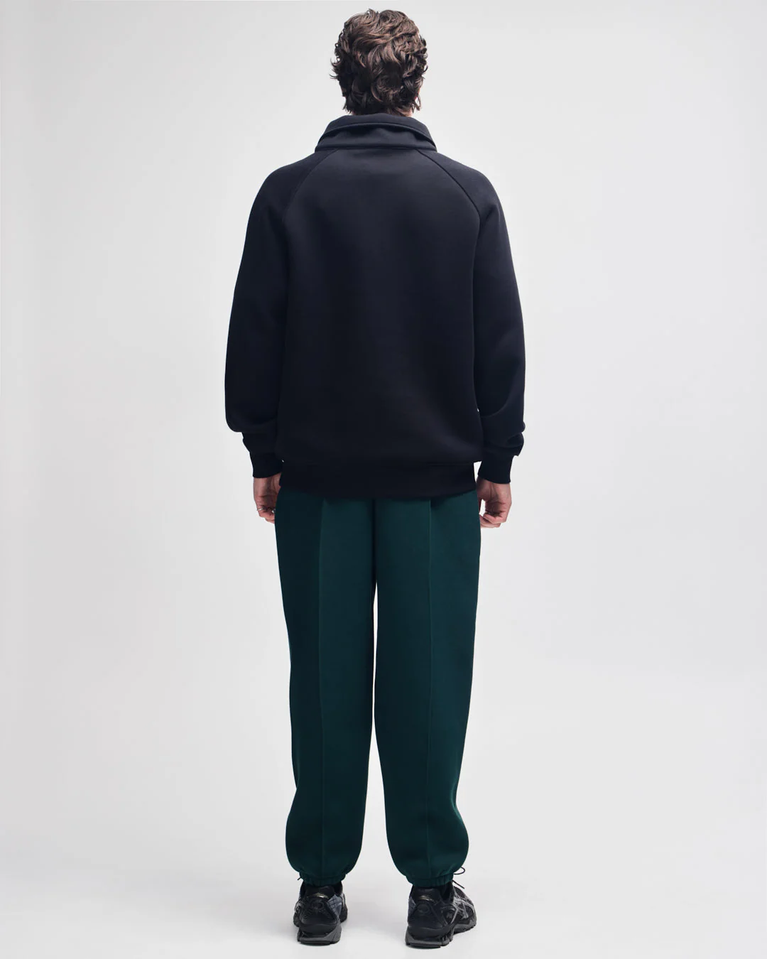 Cc 1/4 Zip Fleece - Black - Image 7