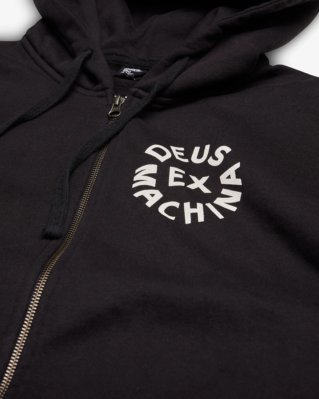 Circle Logo Hoodie - Black - Image 6