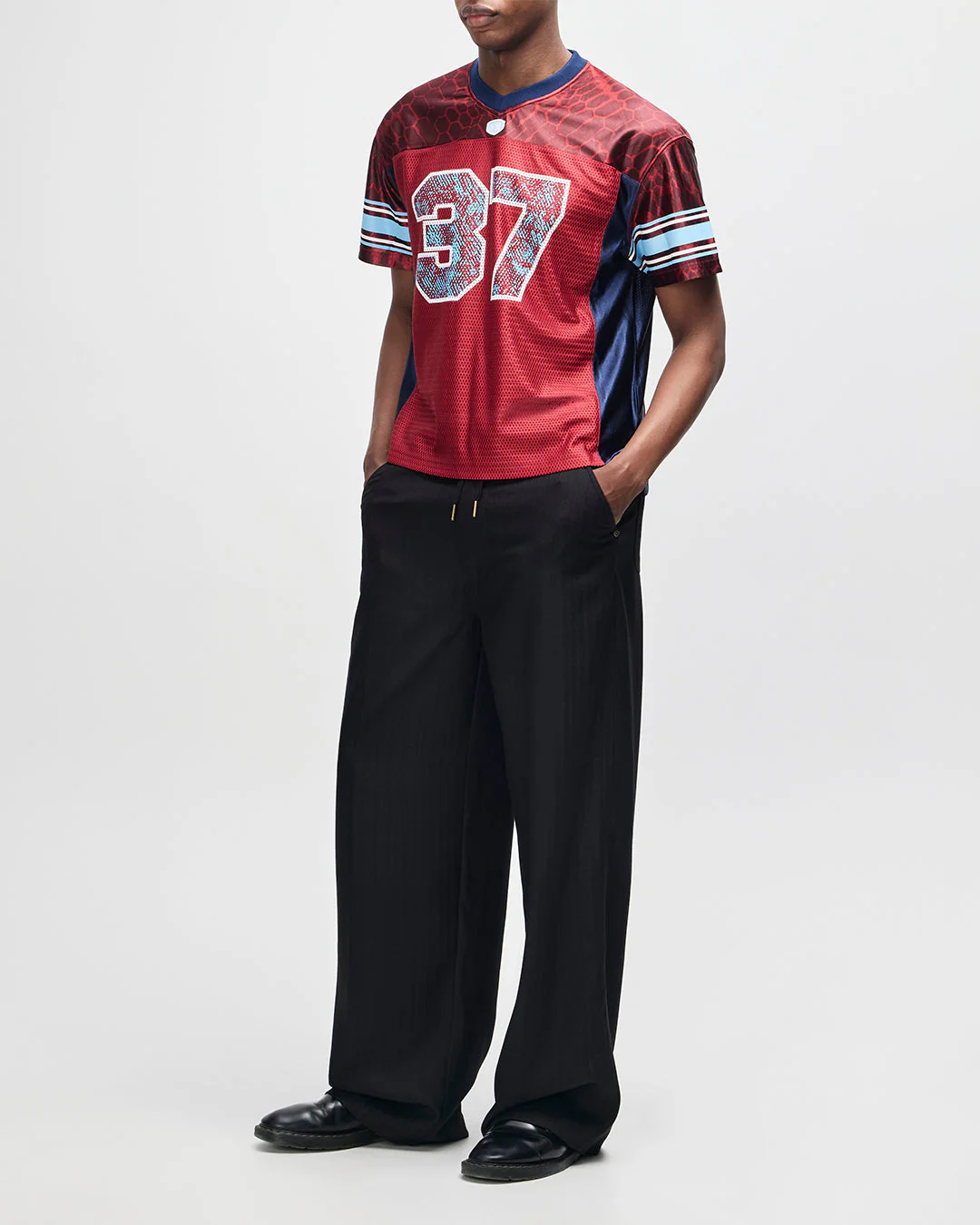 Cresto #37 Top - Burgundy - Image 14