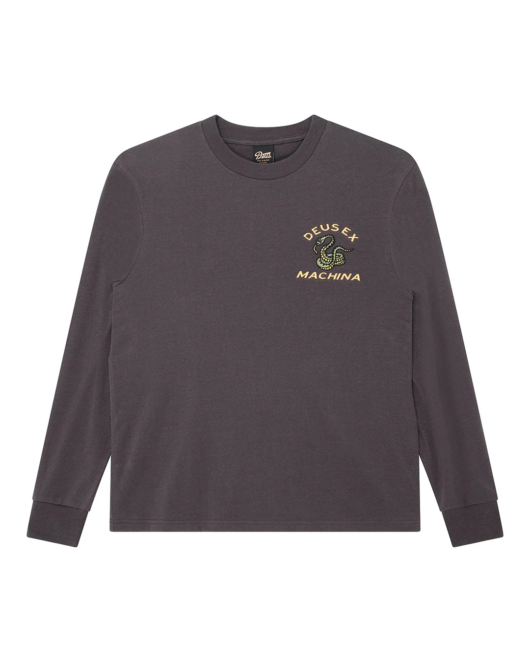 Danger Noodle Ls Tee - Anthracite - Image 3
