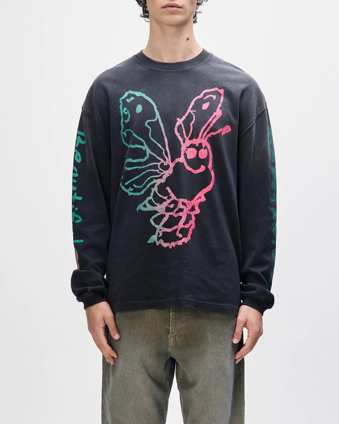 Danzig Queen LS Tee - Anthracite - Image 2