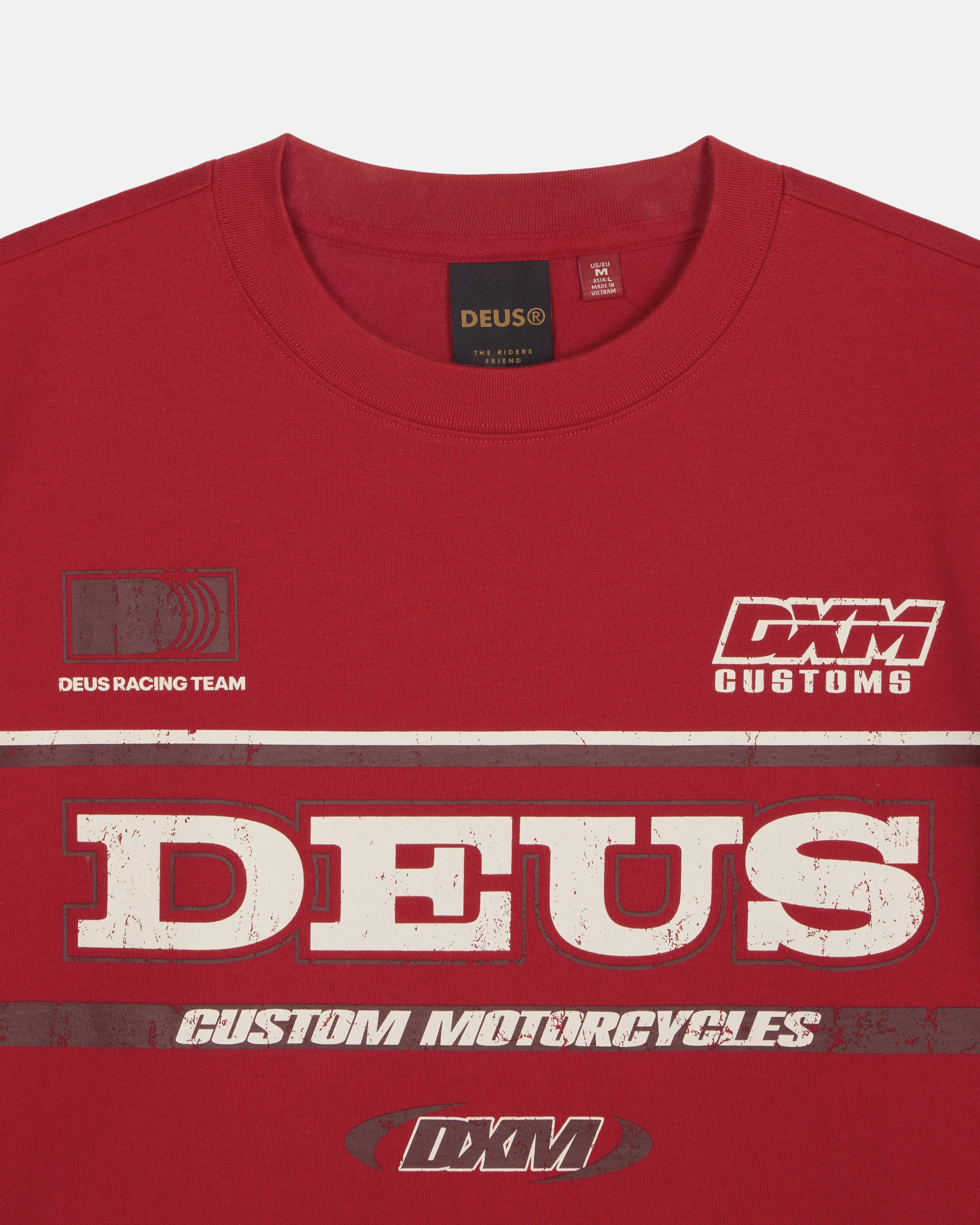 Enduro Moto Tee - Red - Image 3