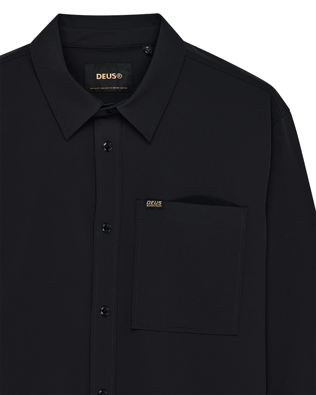 Frizell Travel Shirt - Black - Image 9