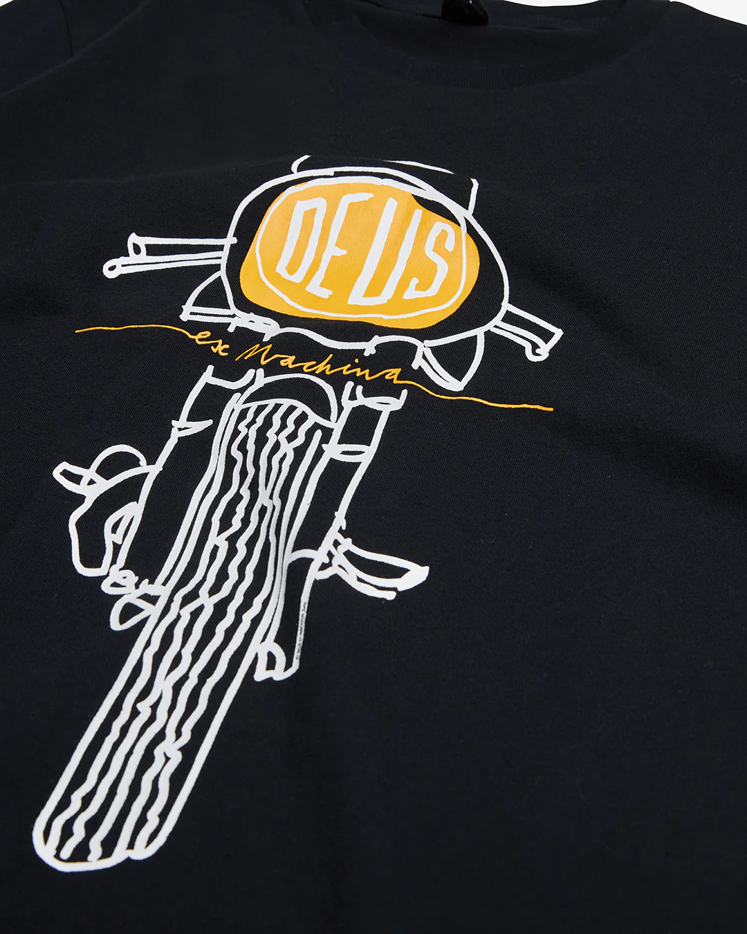 Frontal Matchless Tee - Black - Image 6