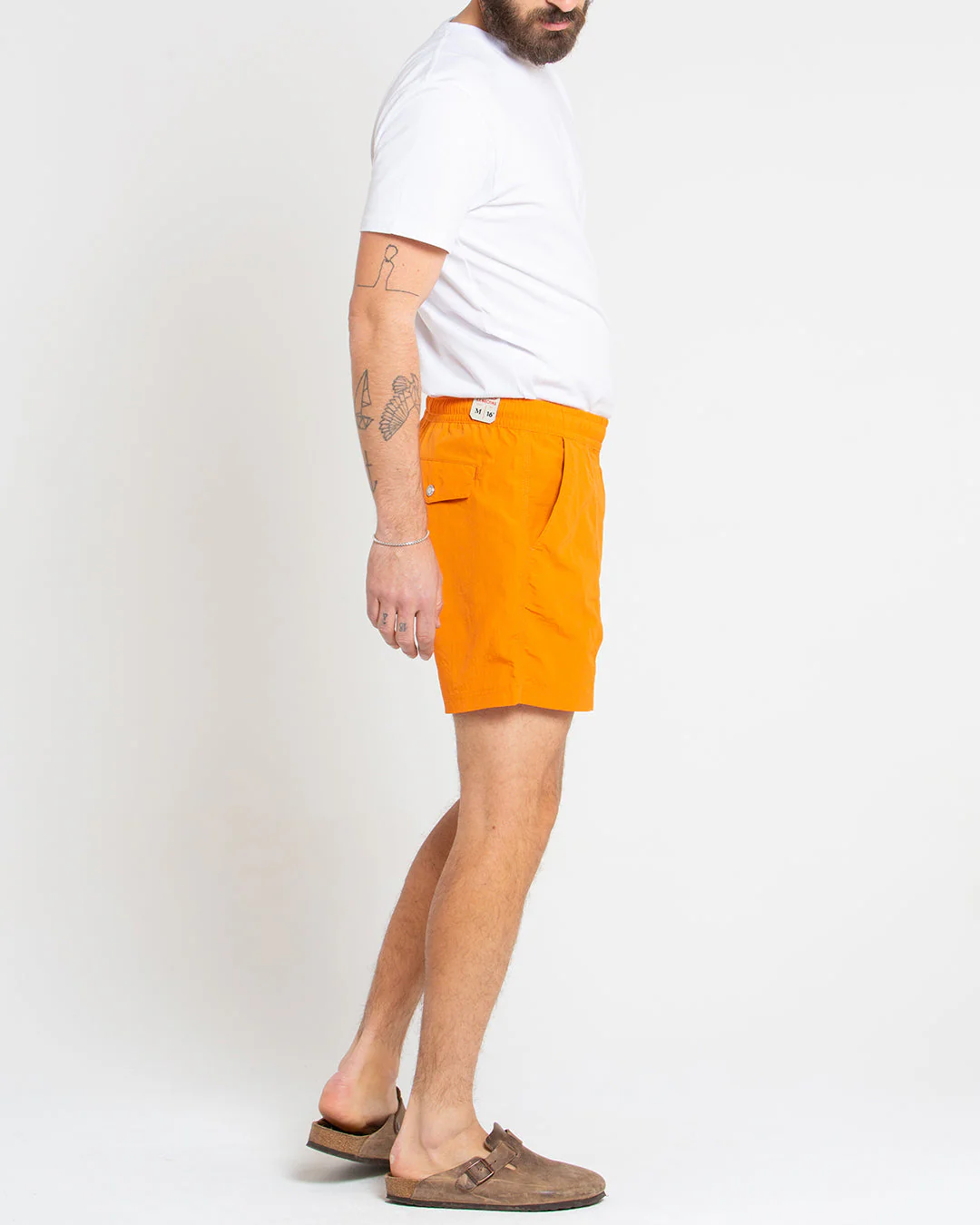Glide Swim Short Mesh - Orange Ochre - Image 5