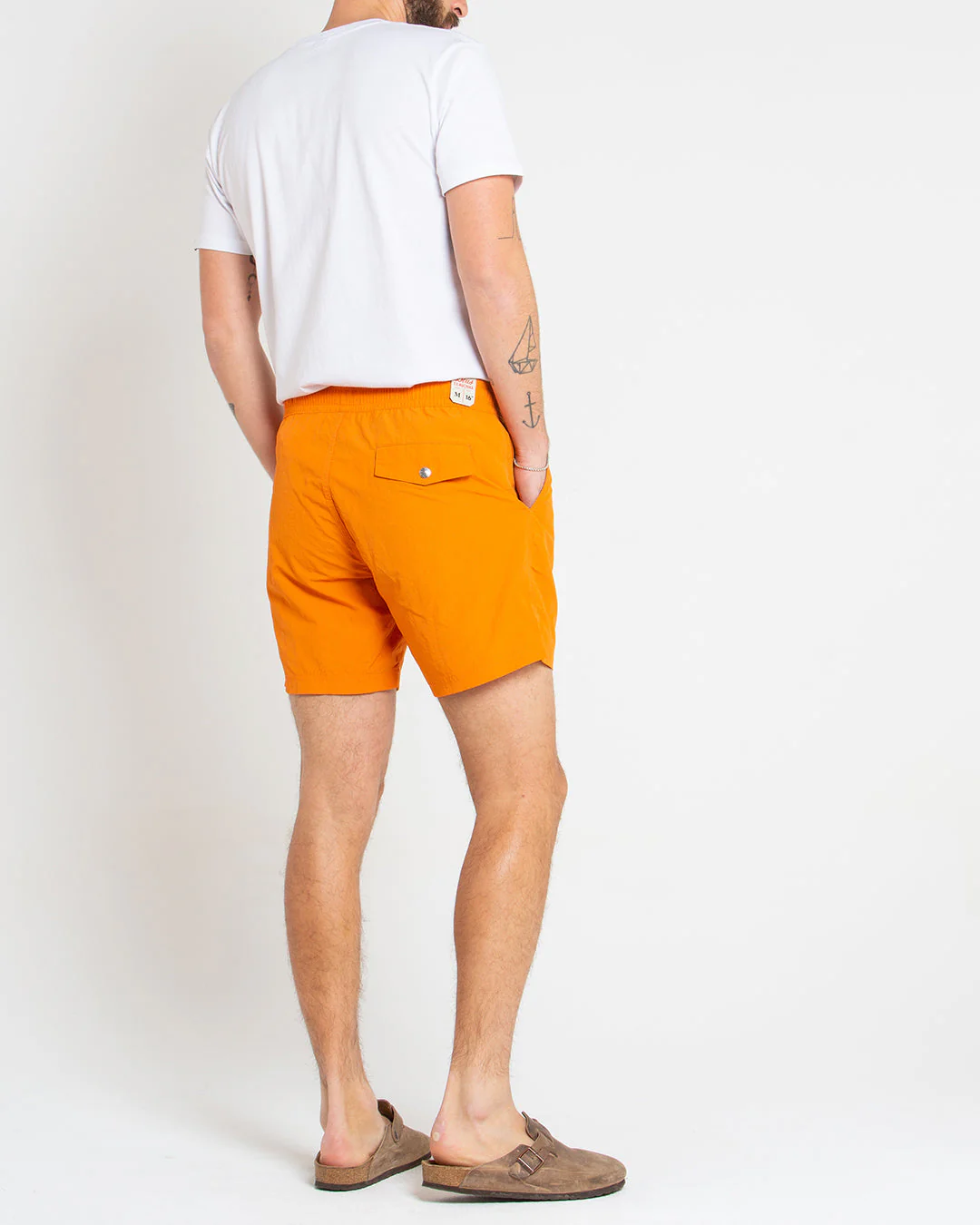 Glide Swim Short Mesh - Orange Ochre - Image 6