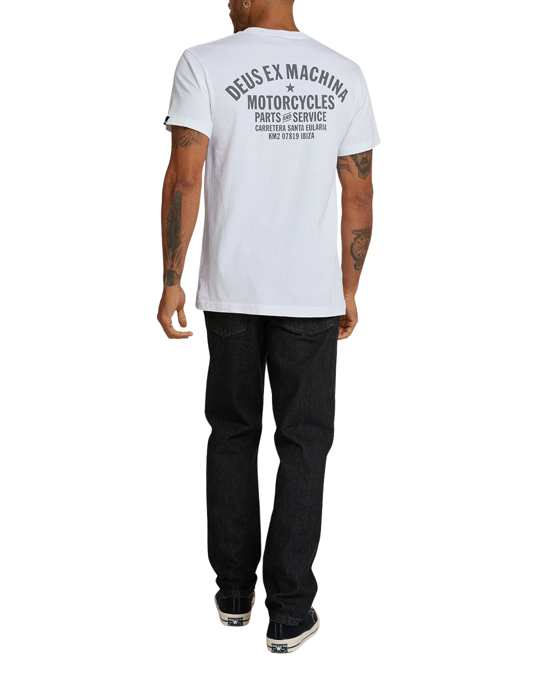 Ibiza Address Tee - White - Image 3
