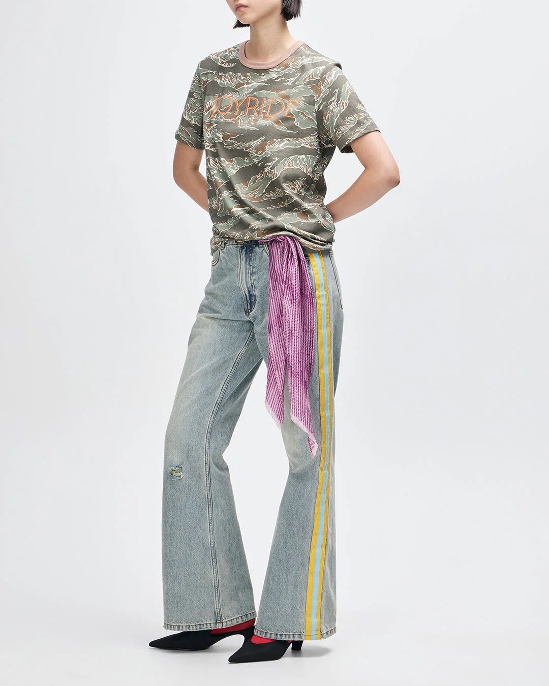 Joyride Ringer Tee - Ground Cover Green - Image 13