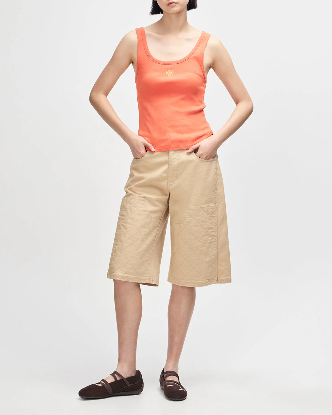 June Shield Tank - Black - Image 5