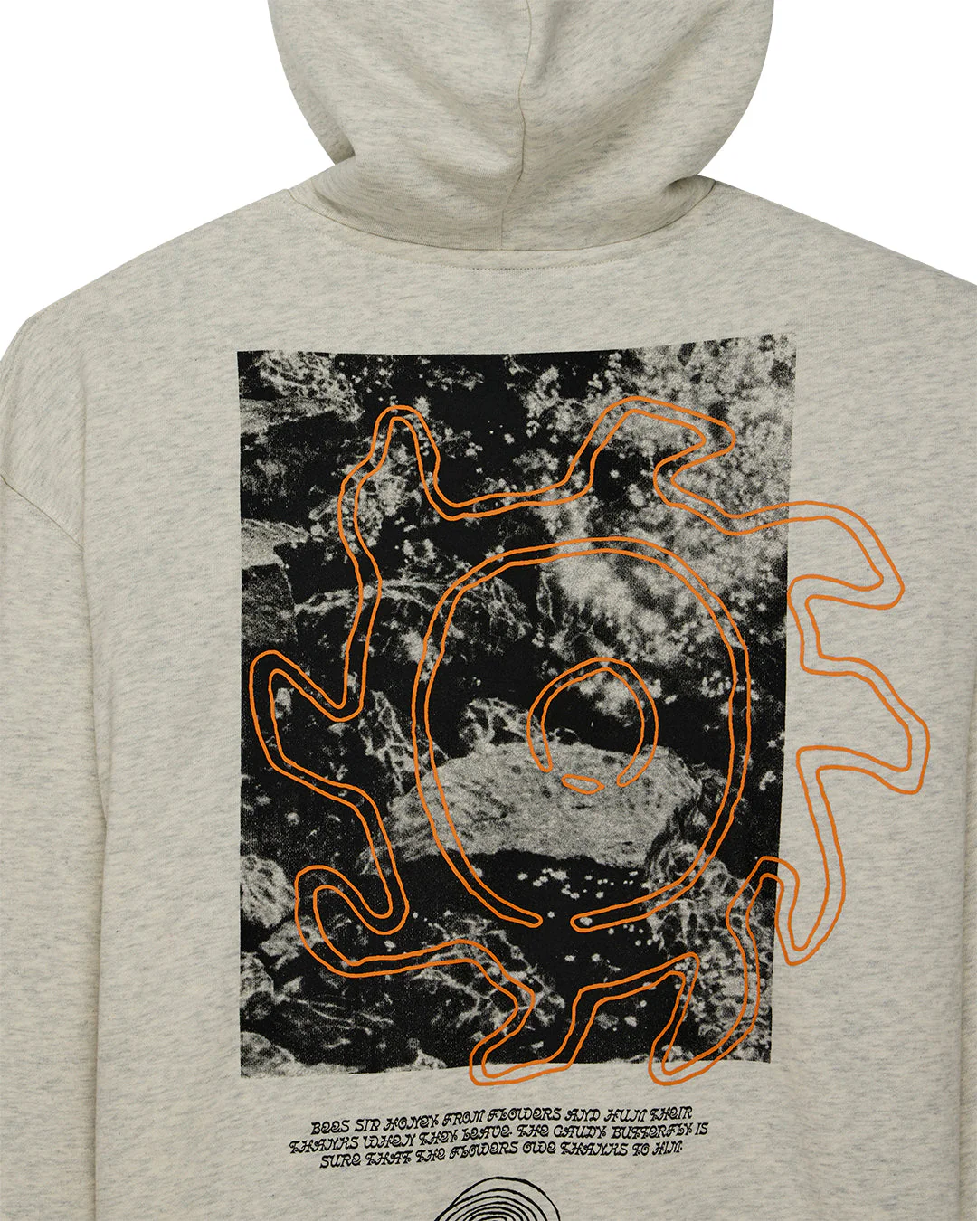 Migration Hoodie - Light Grey Marle - Image 4