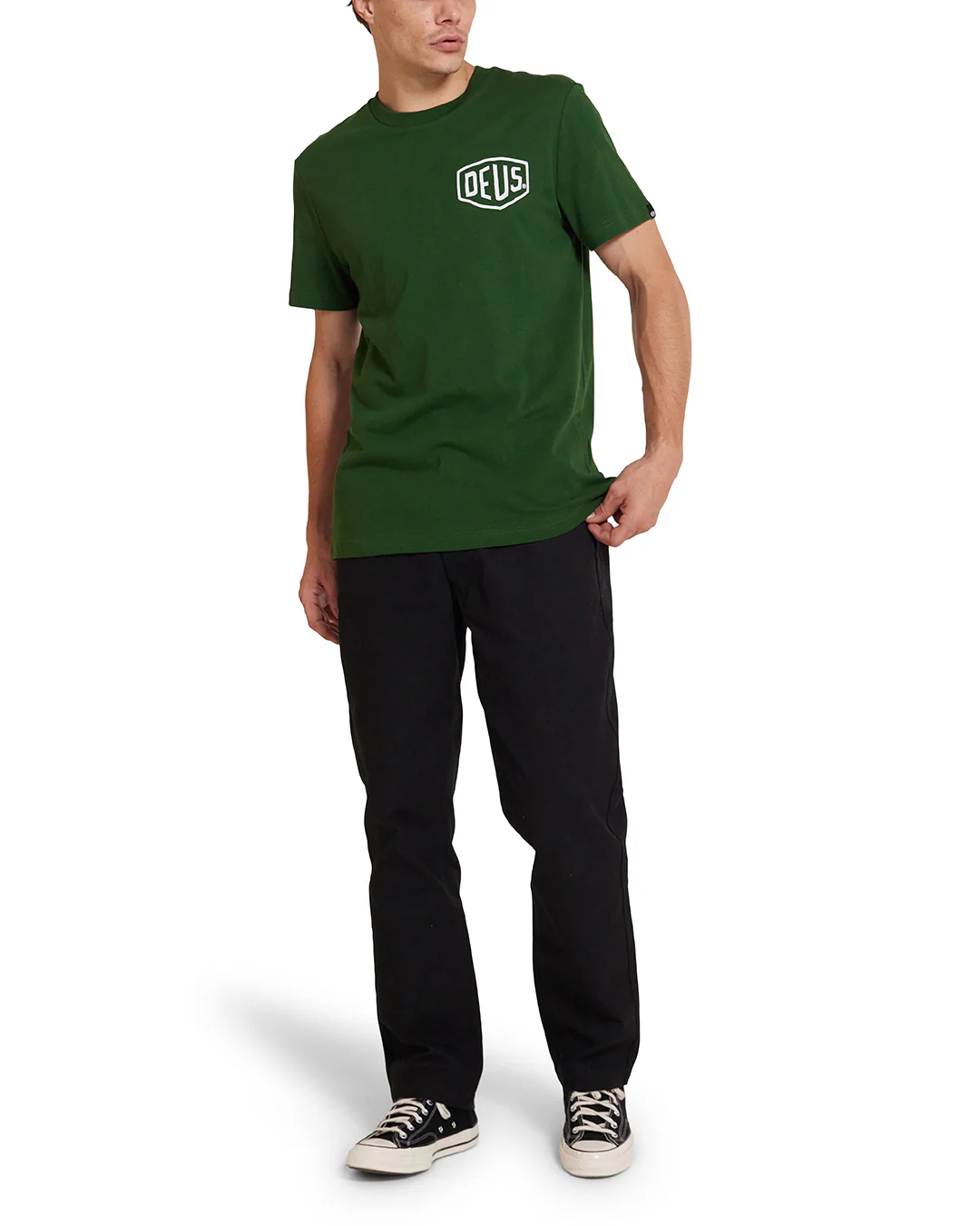 Milano Address Tee - Hillside Green - Image 6