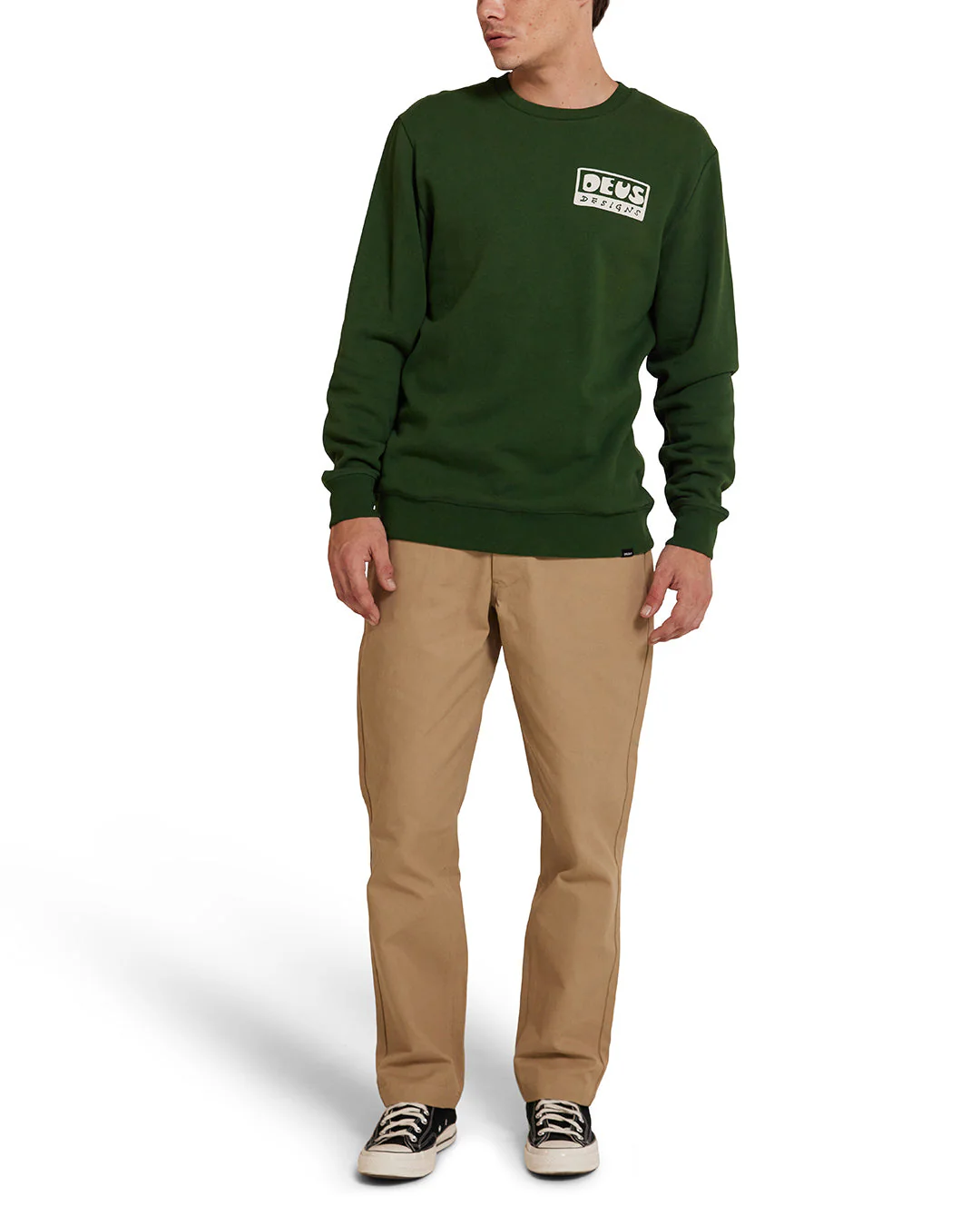 Nice To See You Crew - Hillside Green - Image 3
