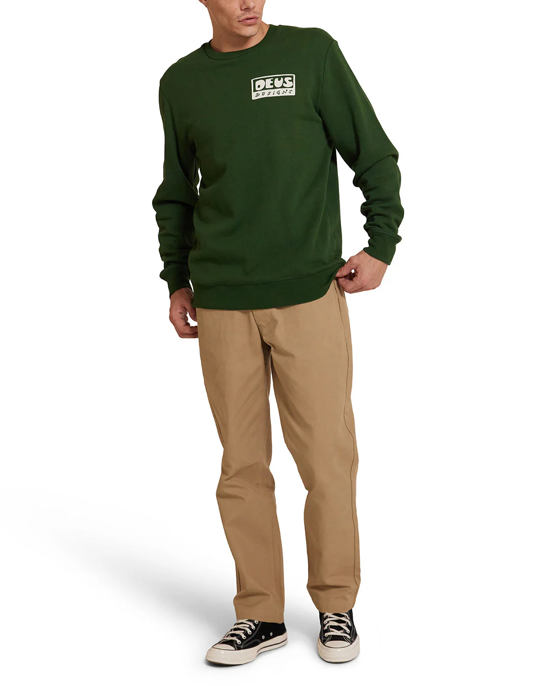Nice To See You Crew - Hillside Green - Image 4