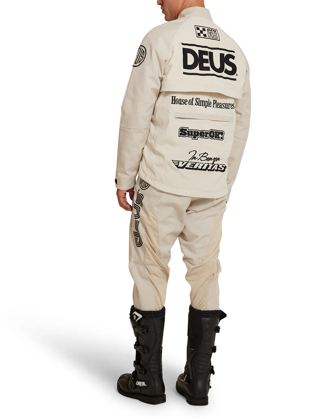 Off Road Cordura Jacket - Dirty White - Image 6