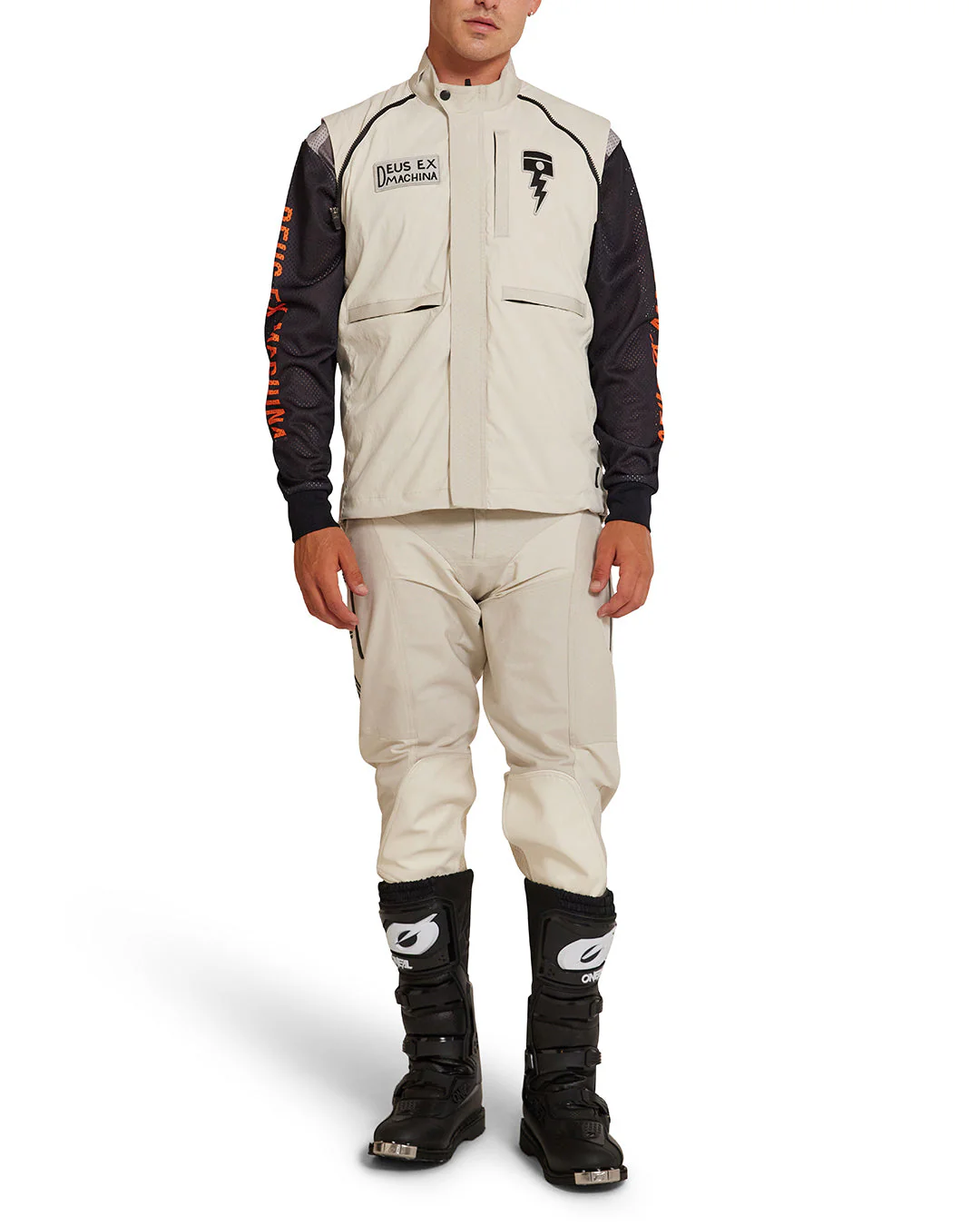 Off Road Cordura Jacket - Dirty White - Image 7
