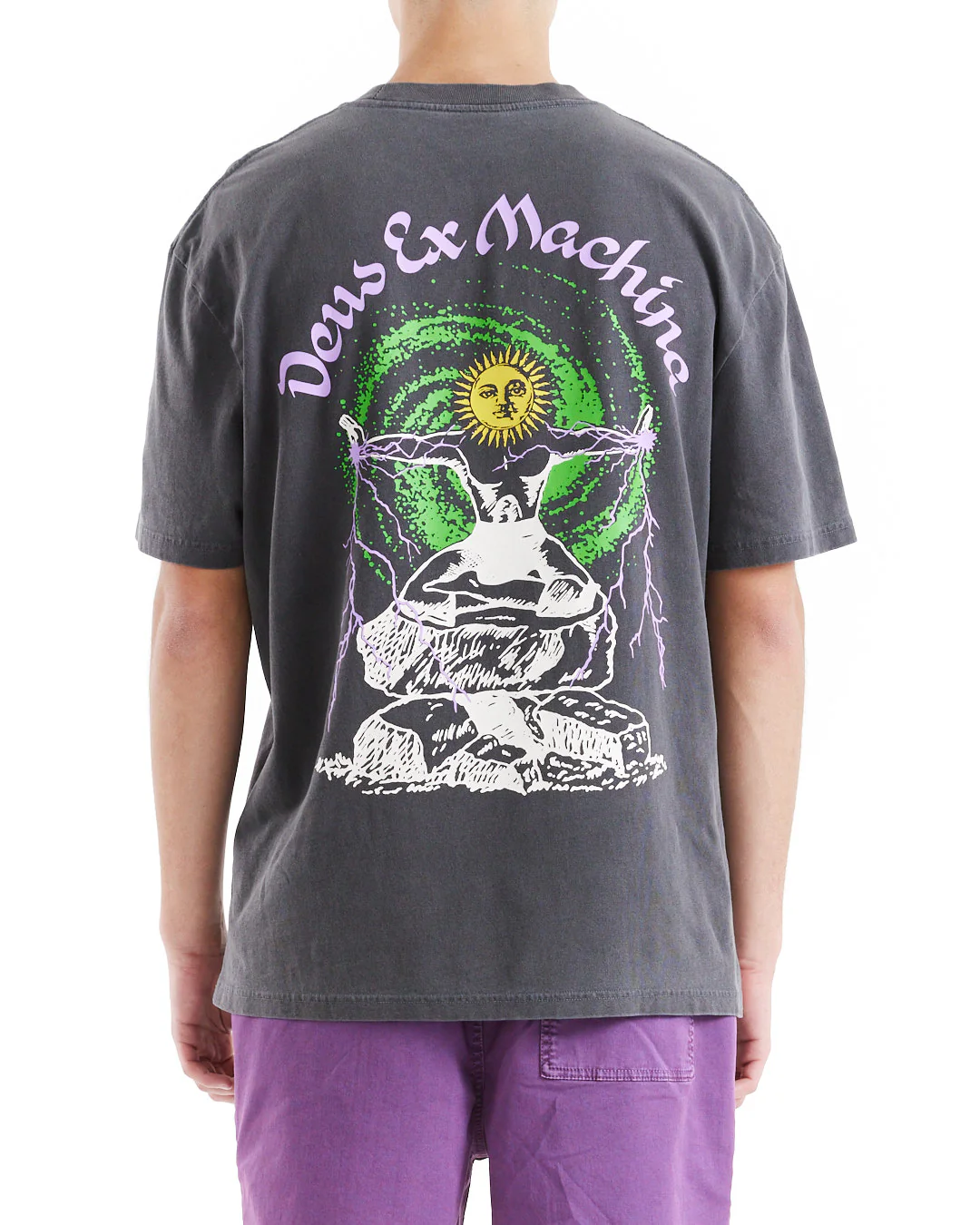 Open Head Tee - Anthracite - Image 2