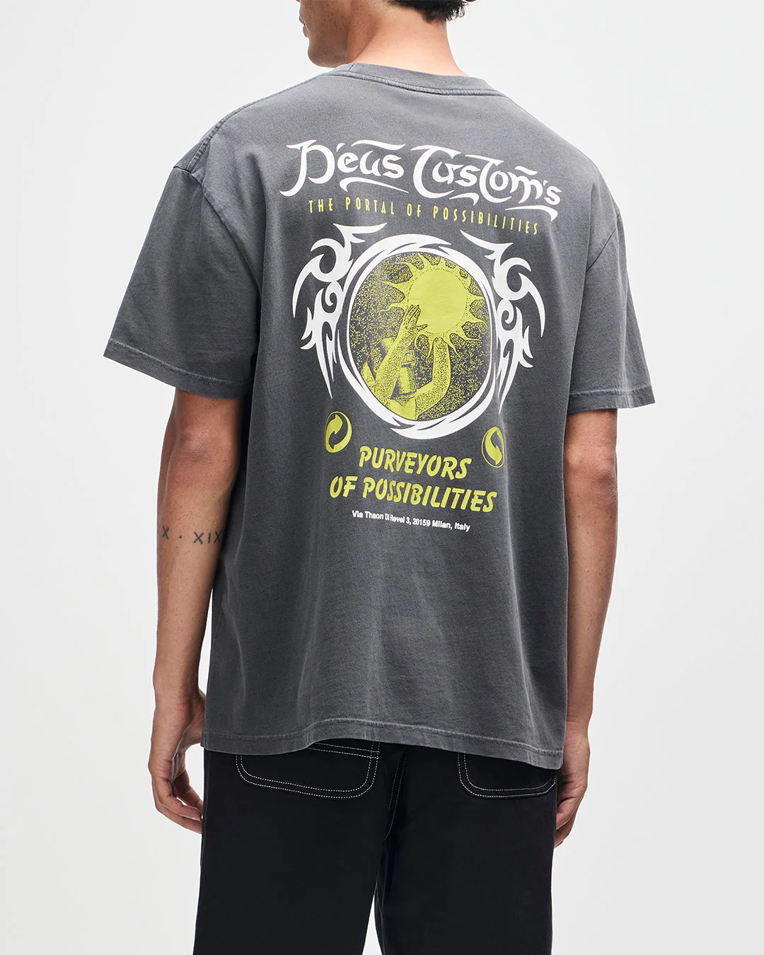 Out Of Reach Tee - Anthracite - Image 2
