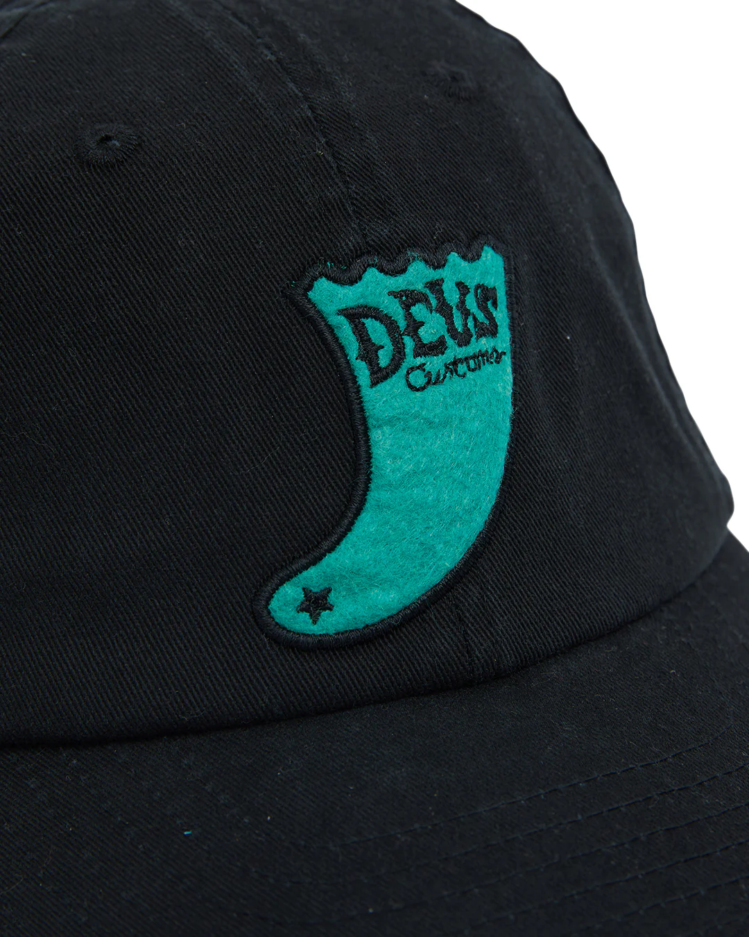 Single Fin Dad Cap - Black - Image 3