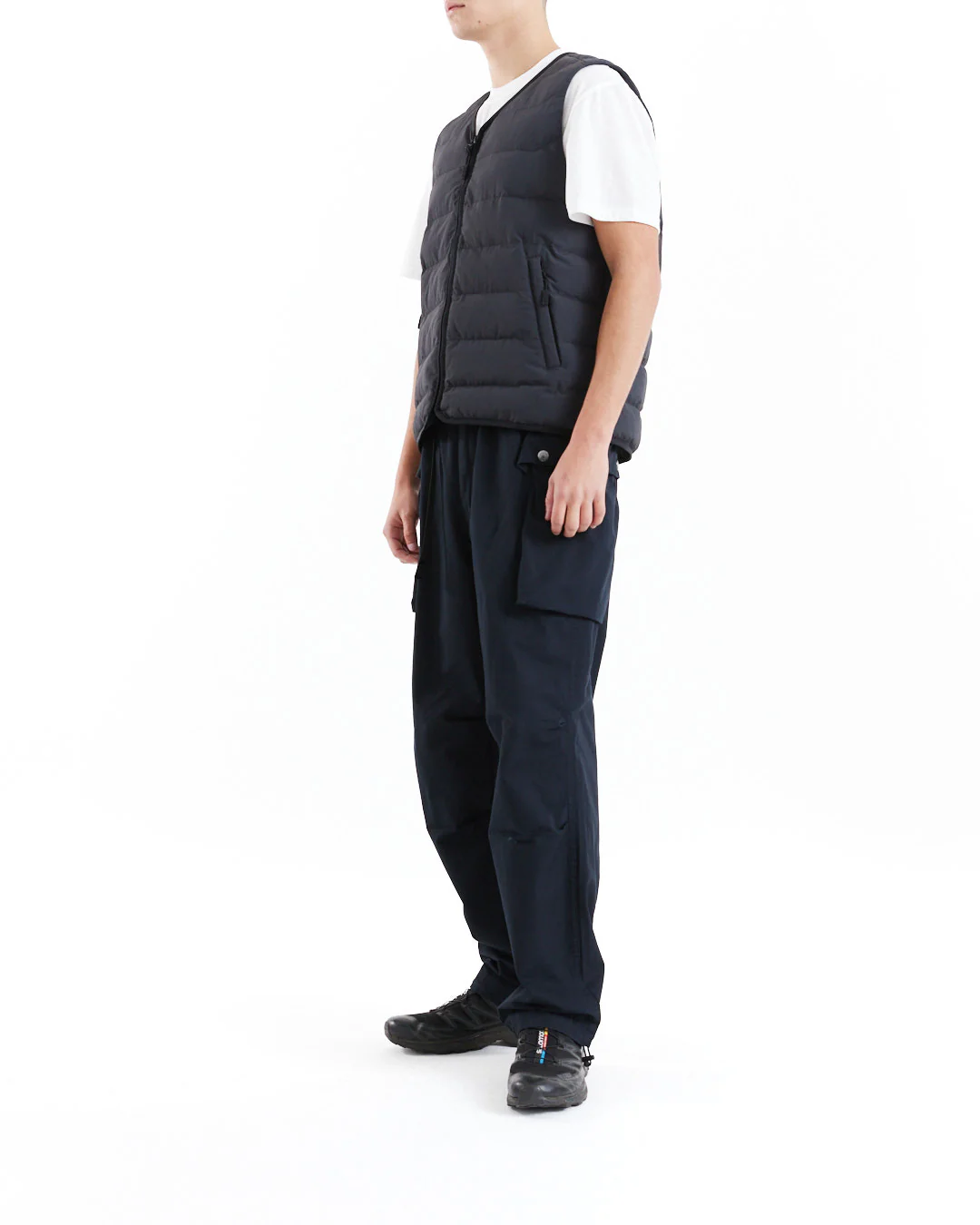 Peak Padded Vest - Black - Image 4