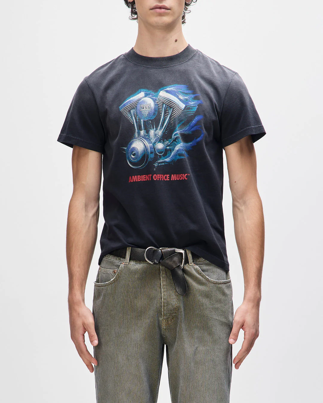 Productive Hum Tee - Anthracite