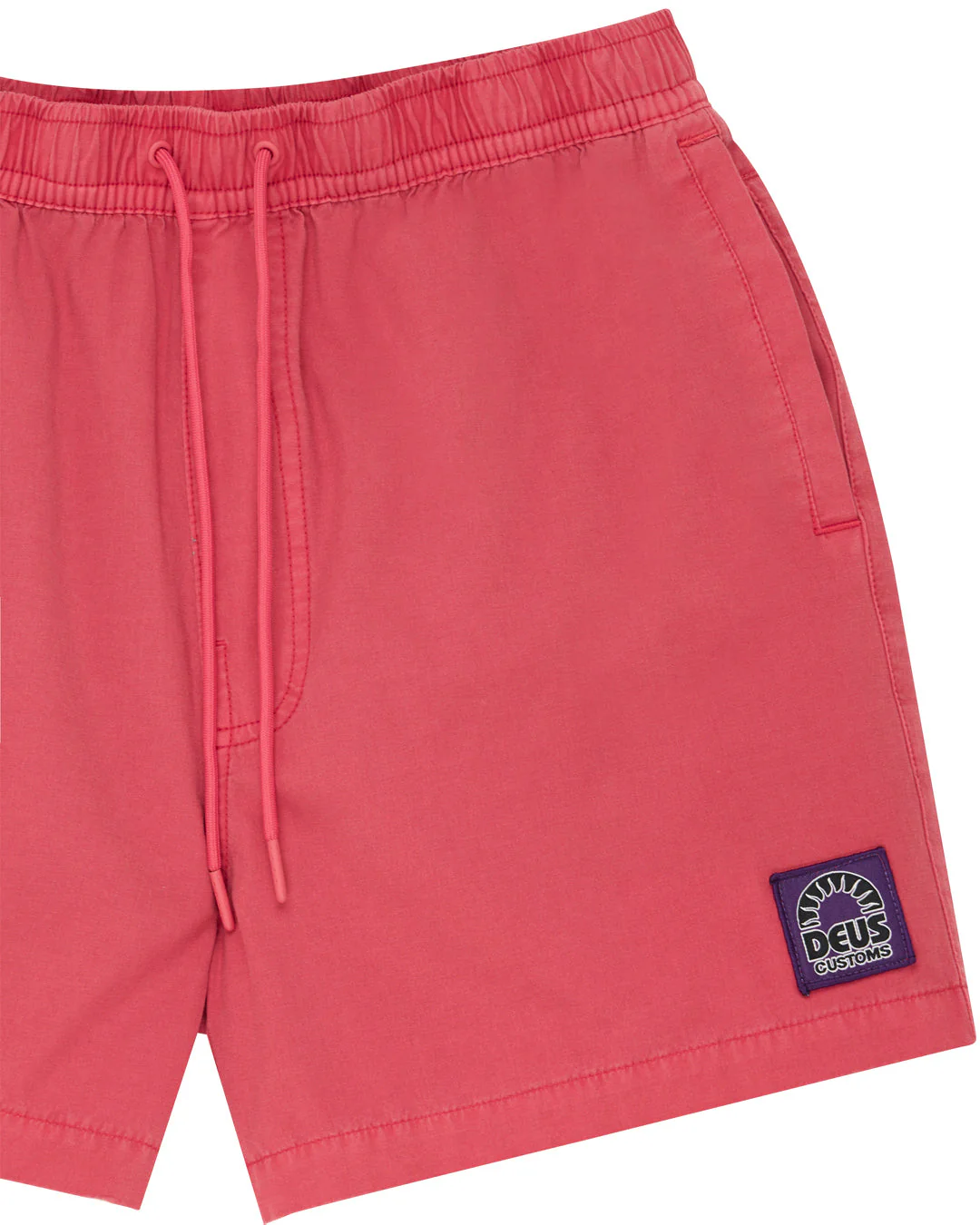 Sandbar Garment Dyed Short - Melon Red - Image 7