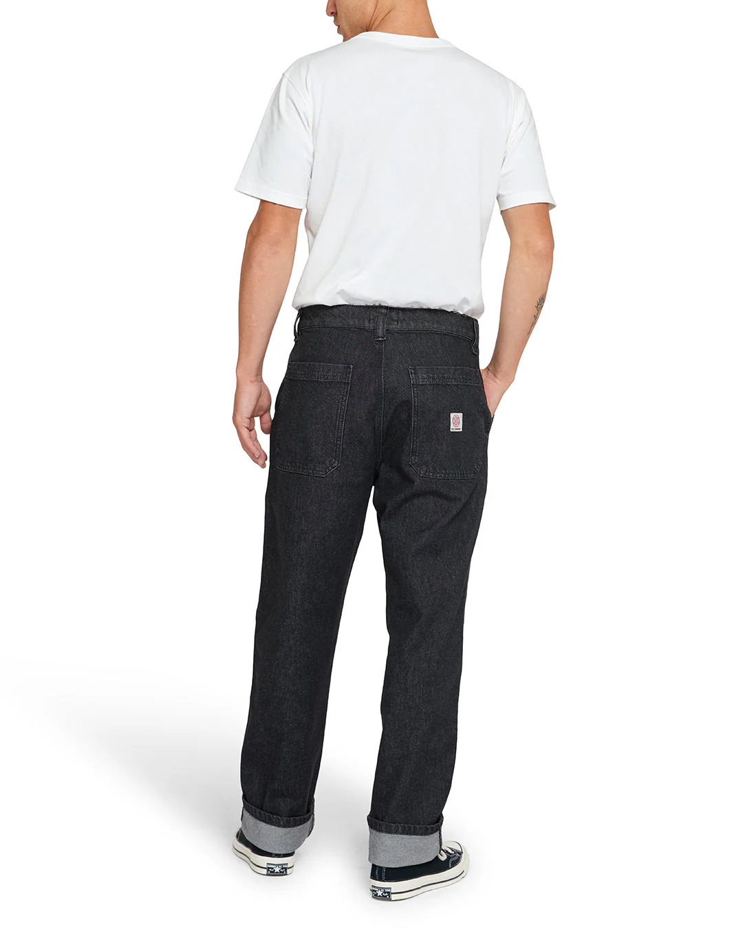 Shawn Workwear Jean - Washed Black - Image 5