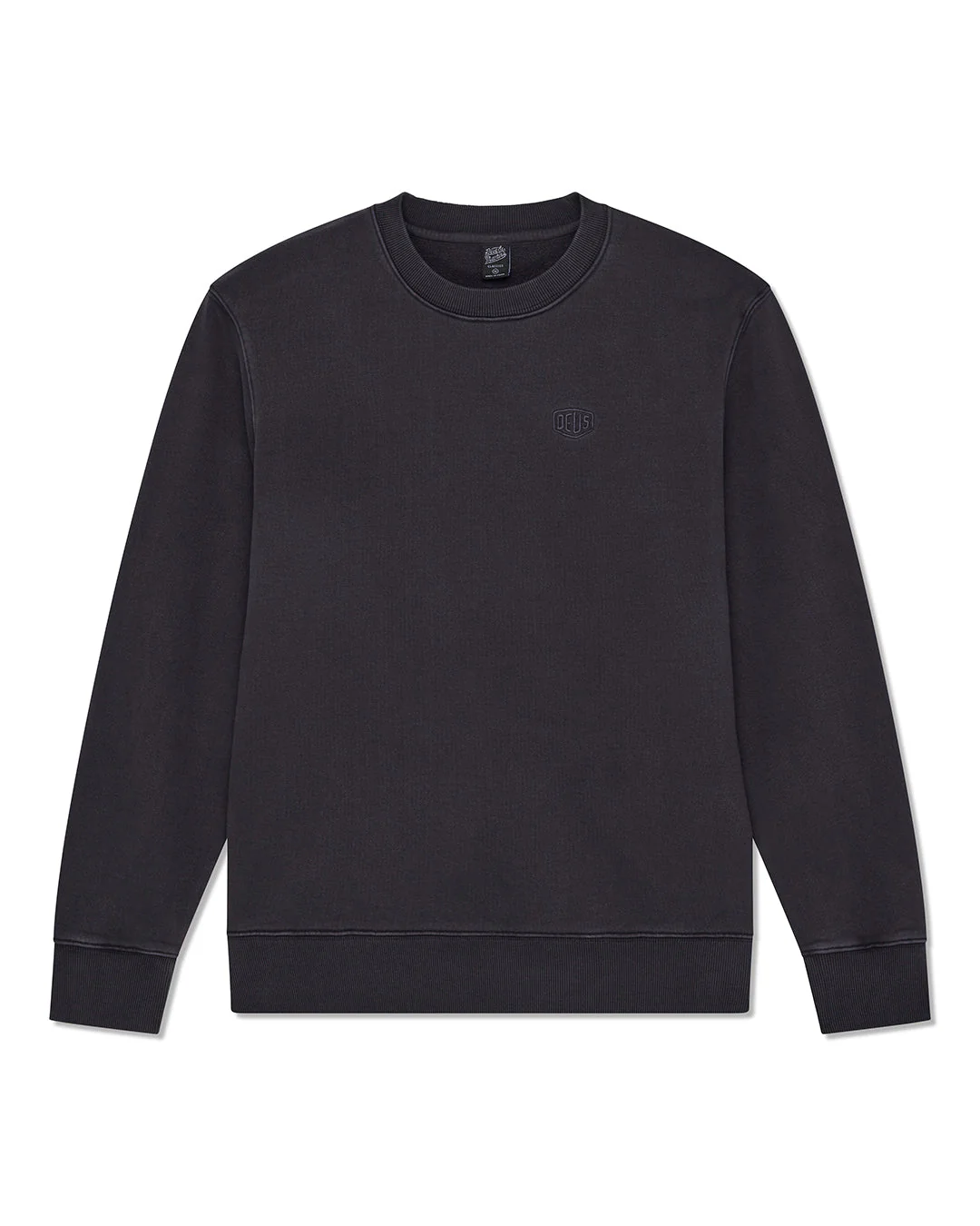 Shield Garment Dyed Crew - Black - Image 10