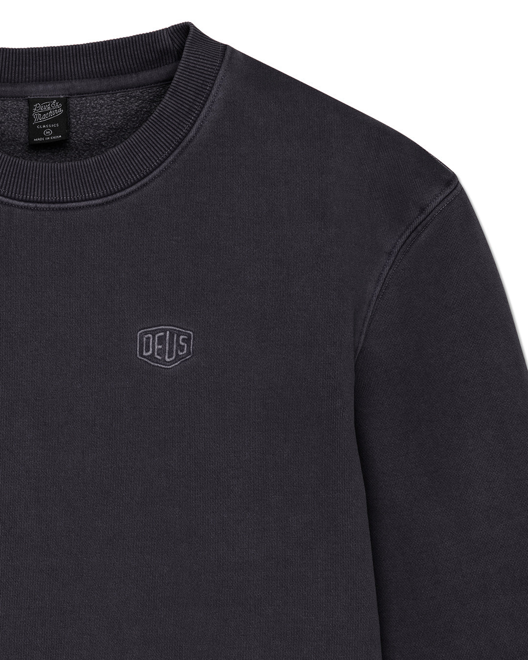Shield Garment Dyed Crew - Black - Image 12