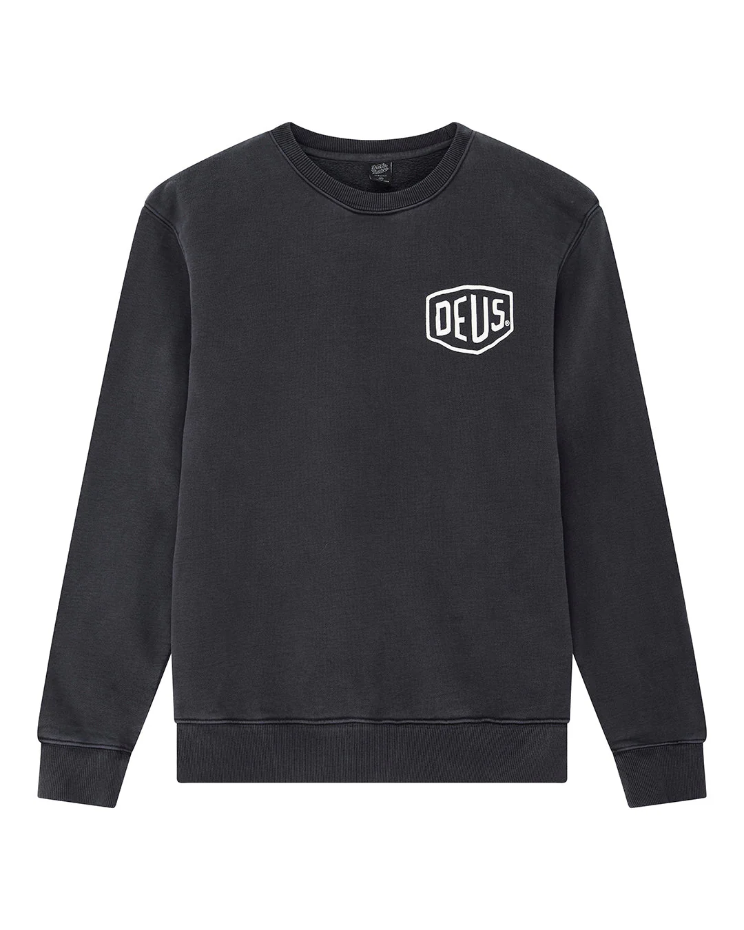 Shield Garment Dyed Crew - Black - Image 3