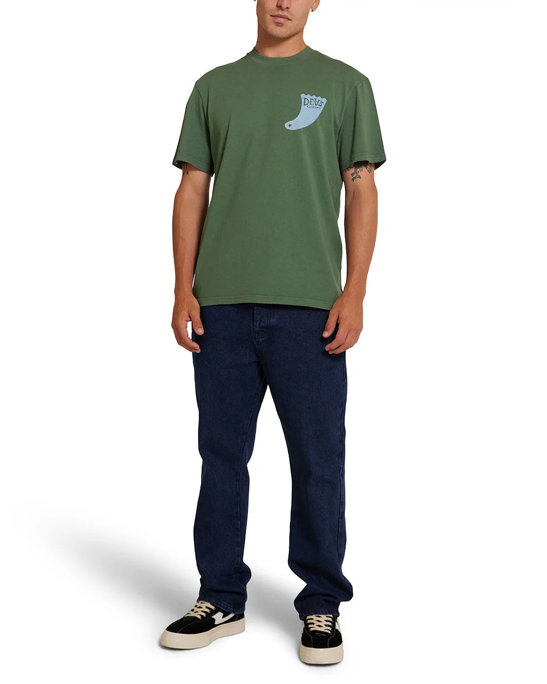 Single Fin Tee - Hillside Green - Image 3