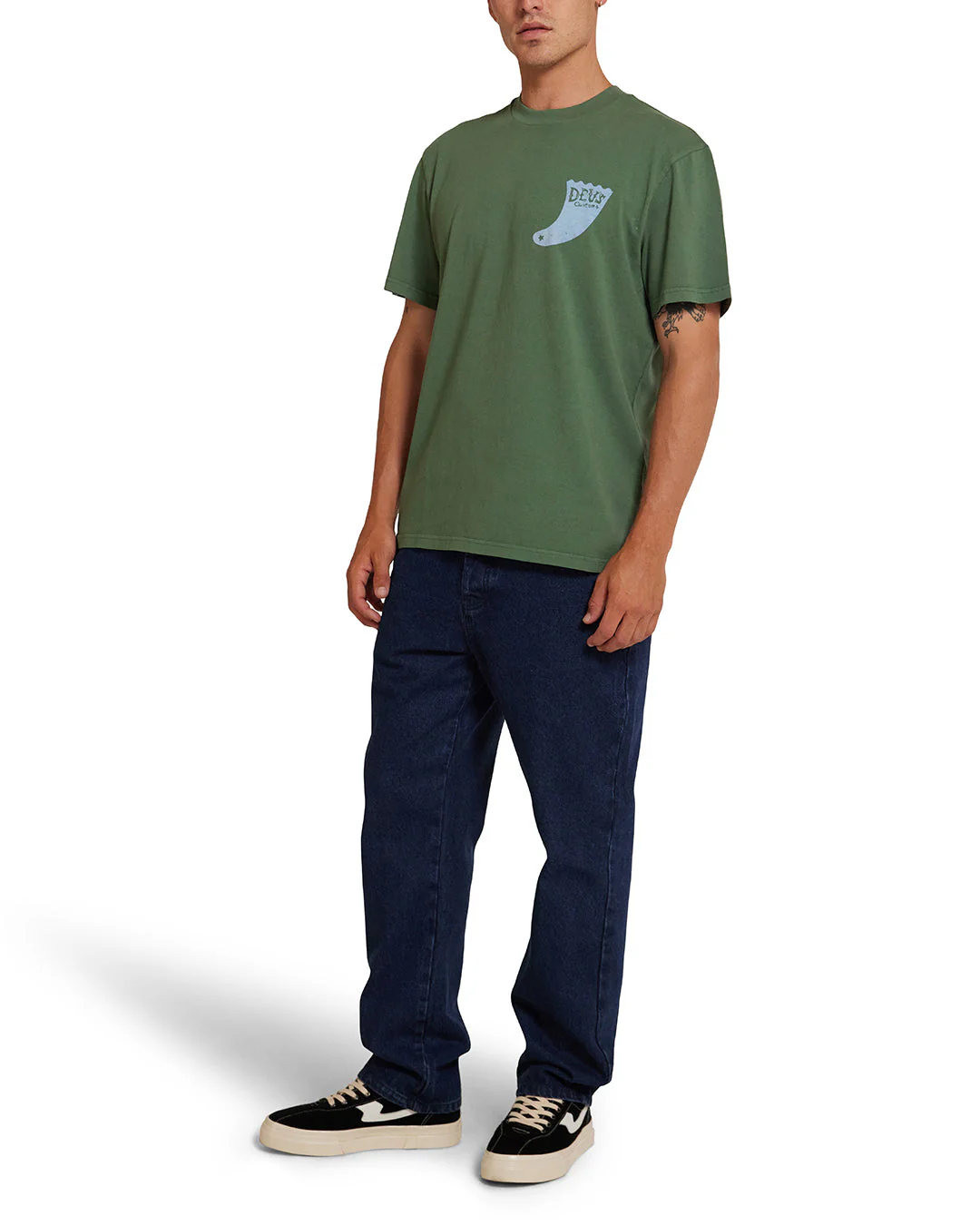 Single Fin Tee - Hillside Green - Image 5
