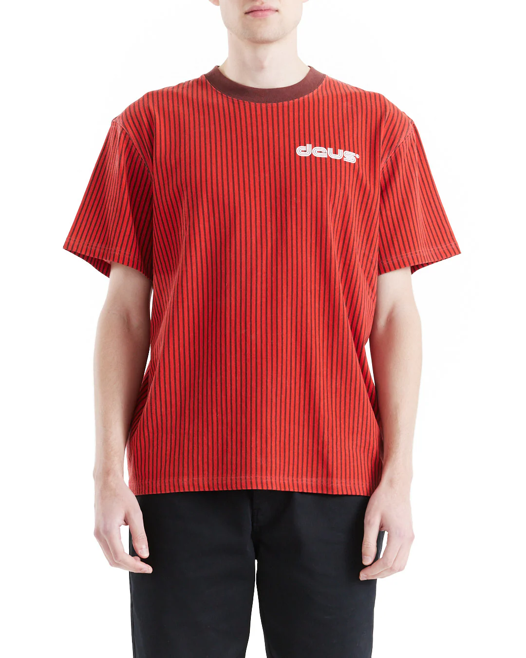 Split Lane Tee - Orange