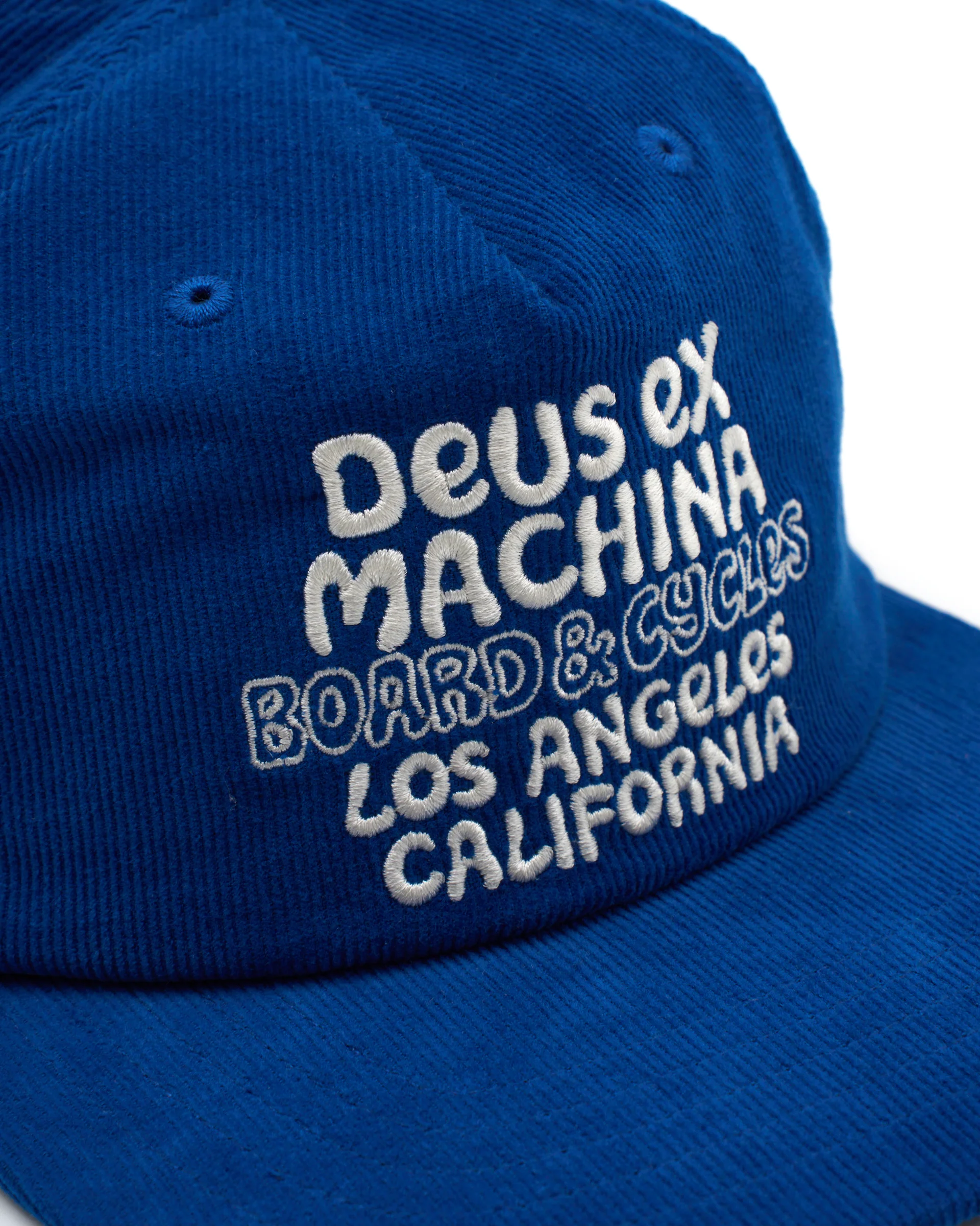 Squeak Cord Cap - Bright Cobalt - Image 3