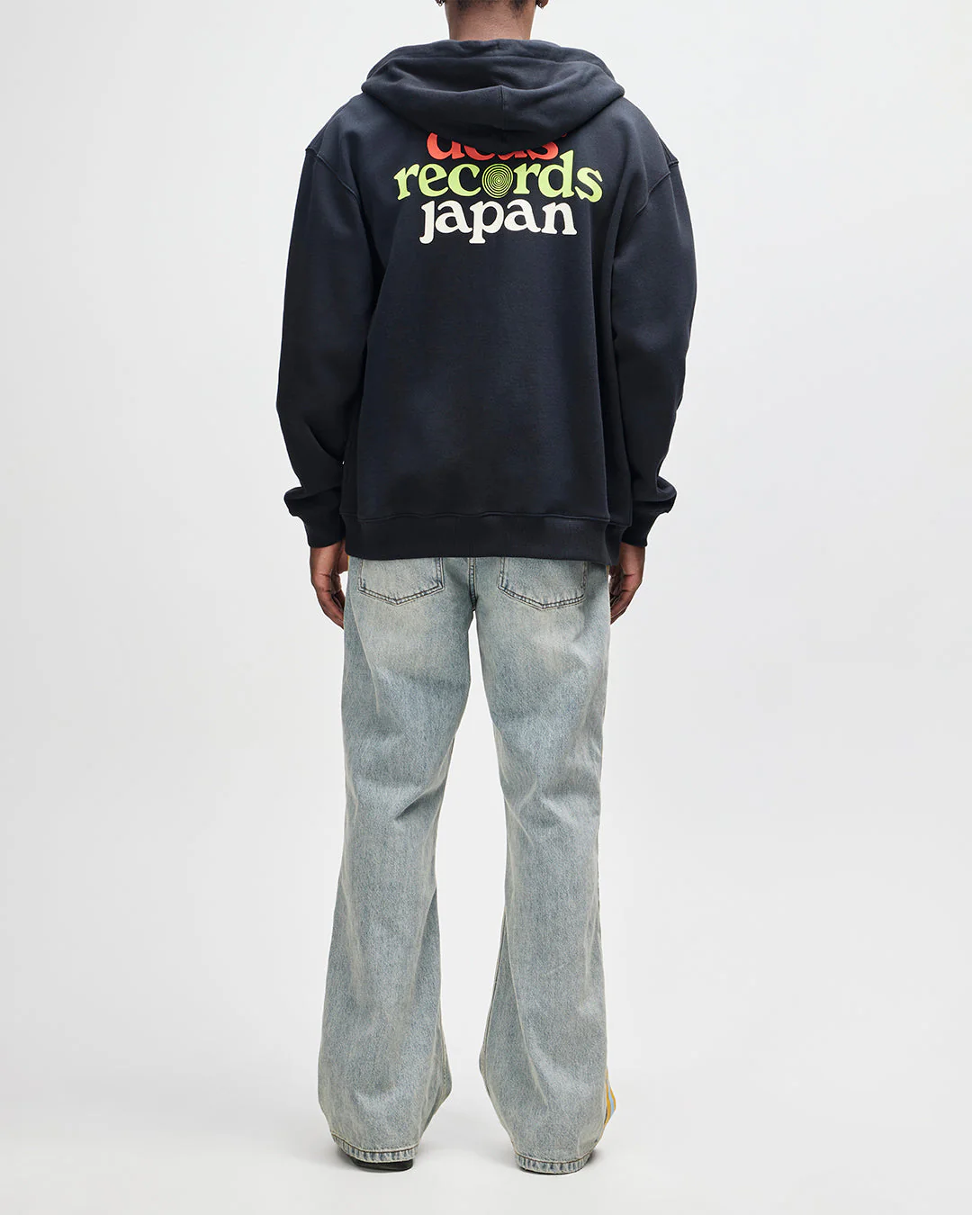Strata Zip Hoodie - Black - Image 6