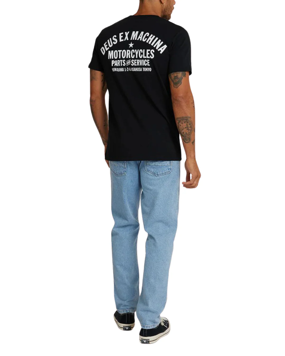Tokyo Address Tee - Black - Image 4