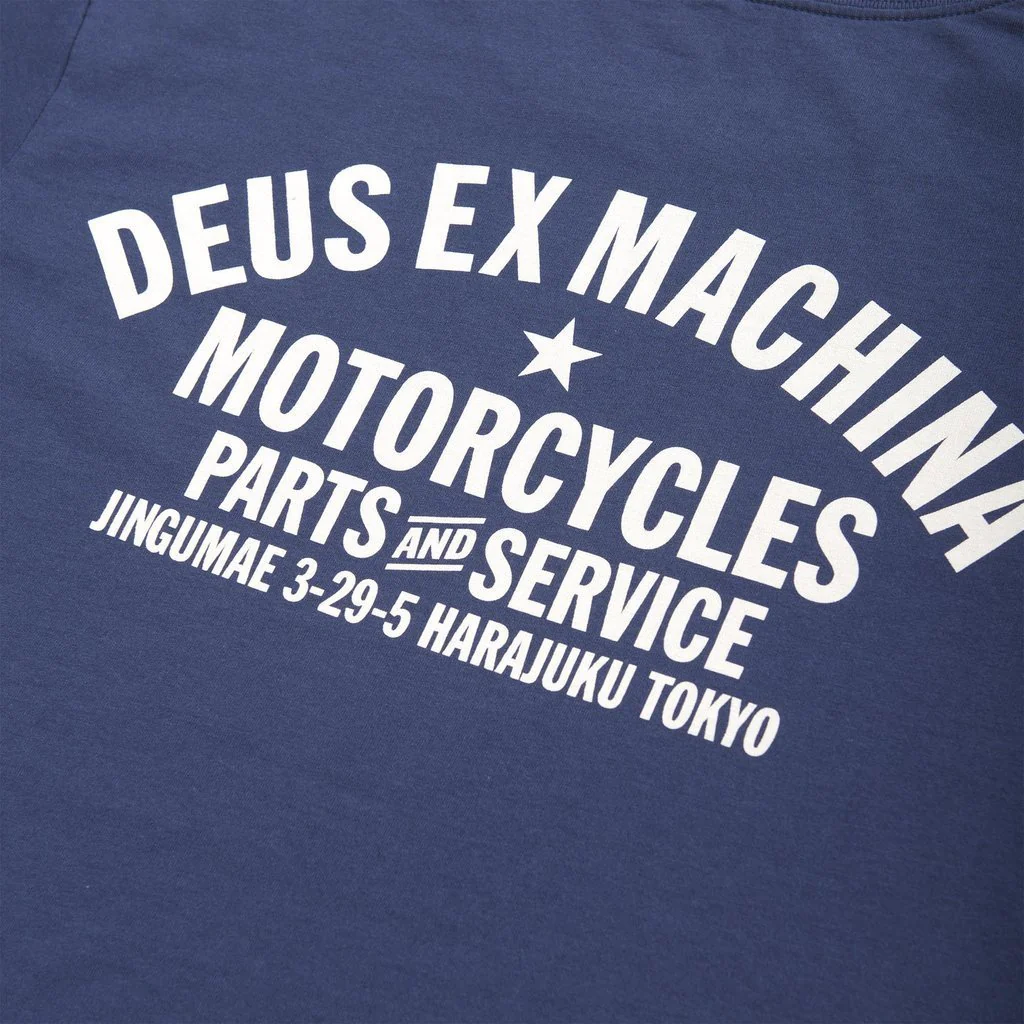 Tokyo Address Tee - Navy - Image 5