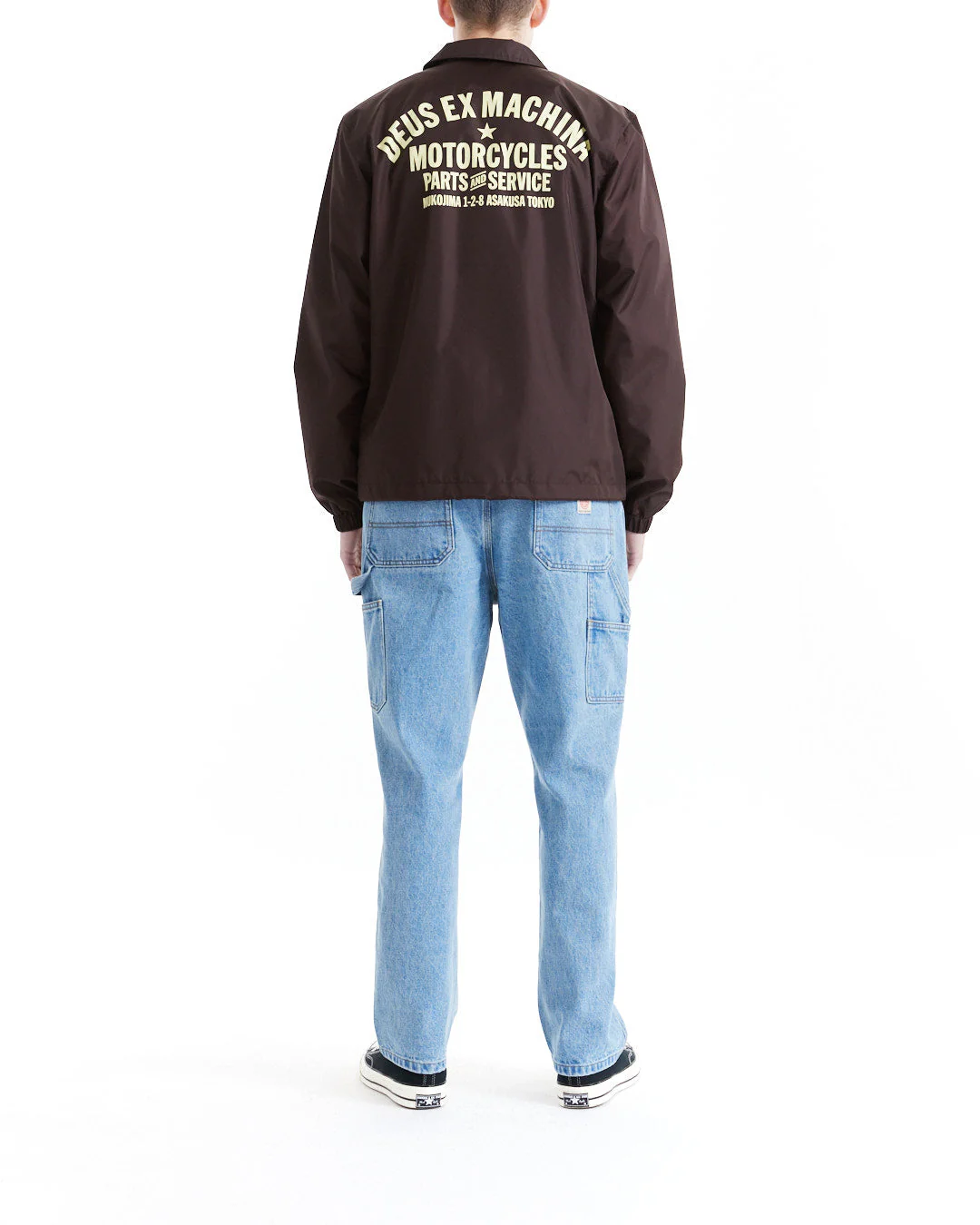 Tokyo Coach Jacket - Choc Plum - Image 4