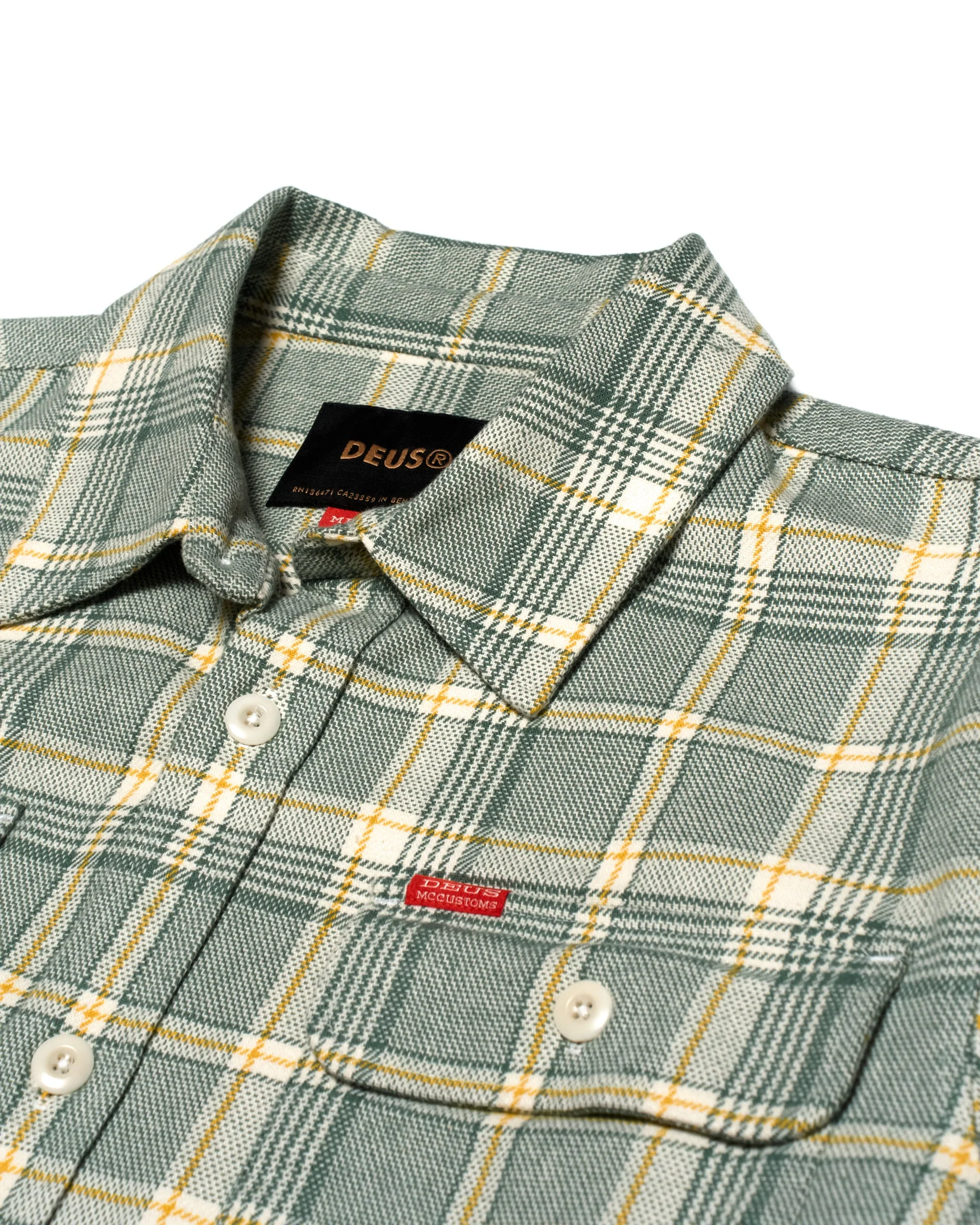 Vacay Check Shirt - Tendril Green - Image 7