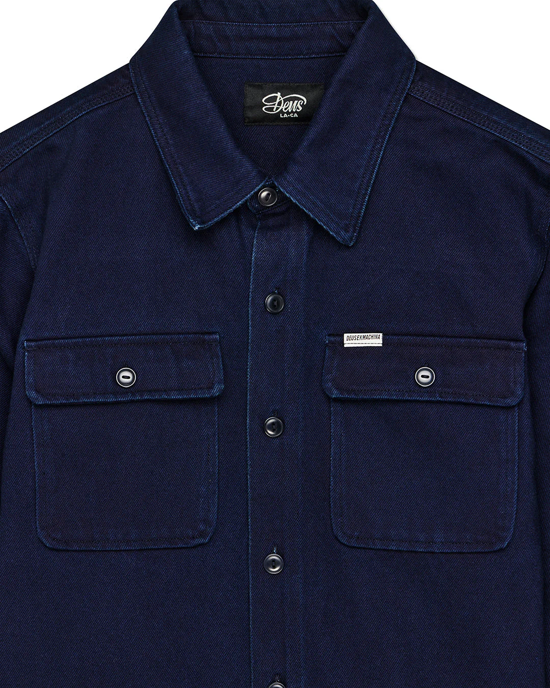 Vacay Overdye Shirt - Indigo - Image 7