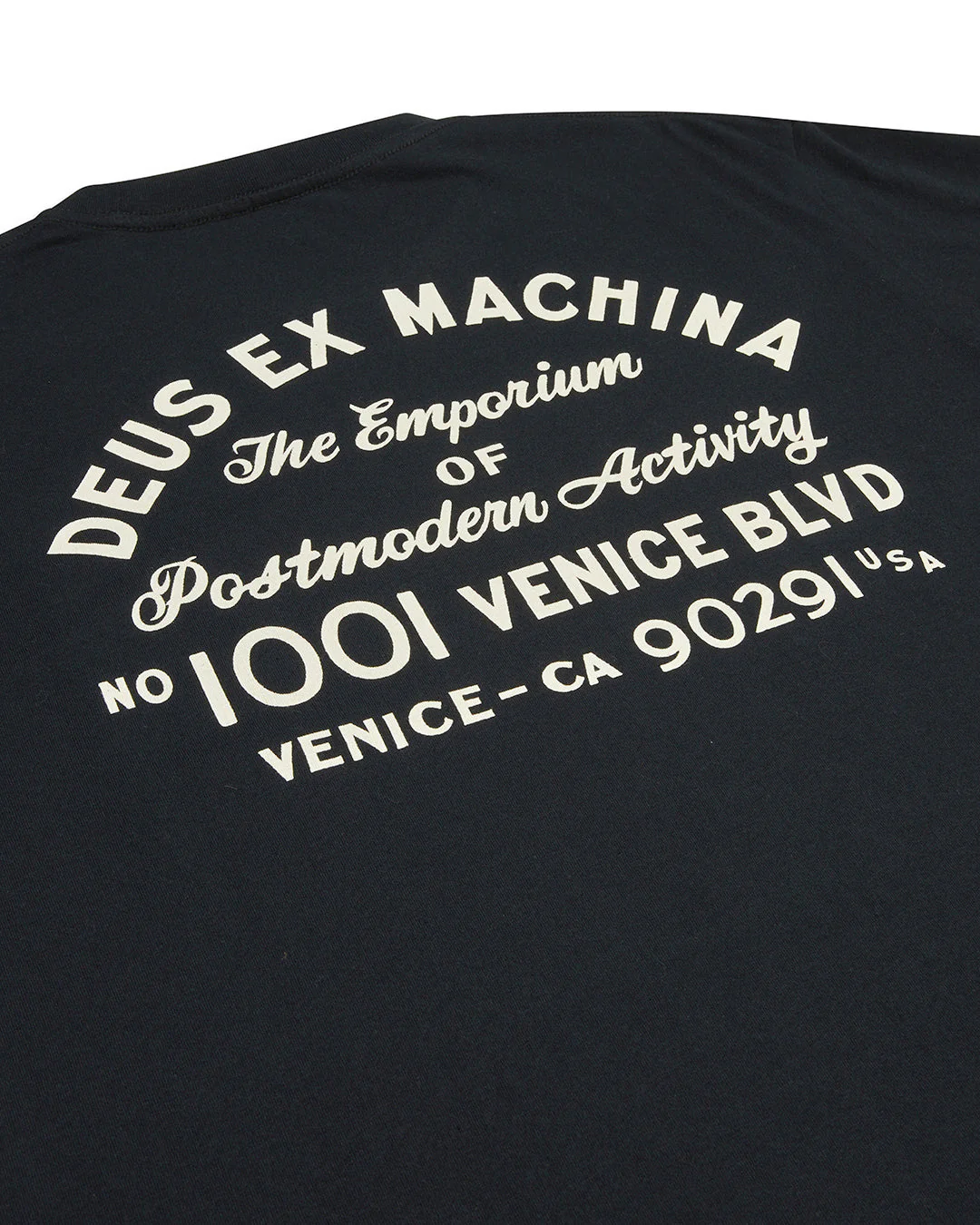 Venice Address Pocket Tee - Black - Image 6