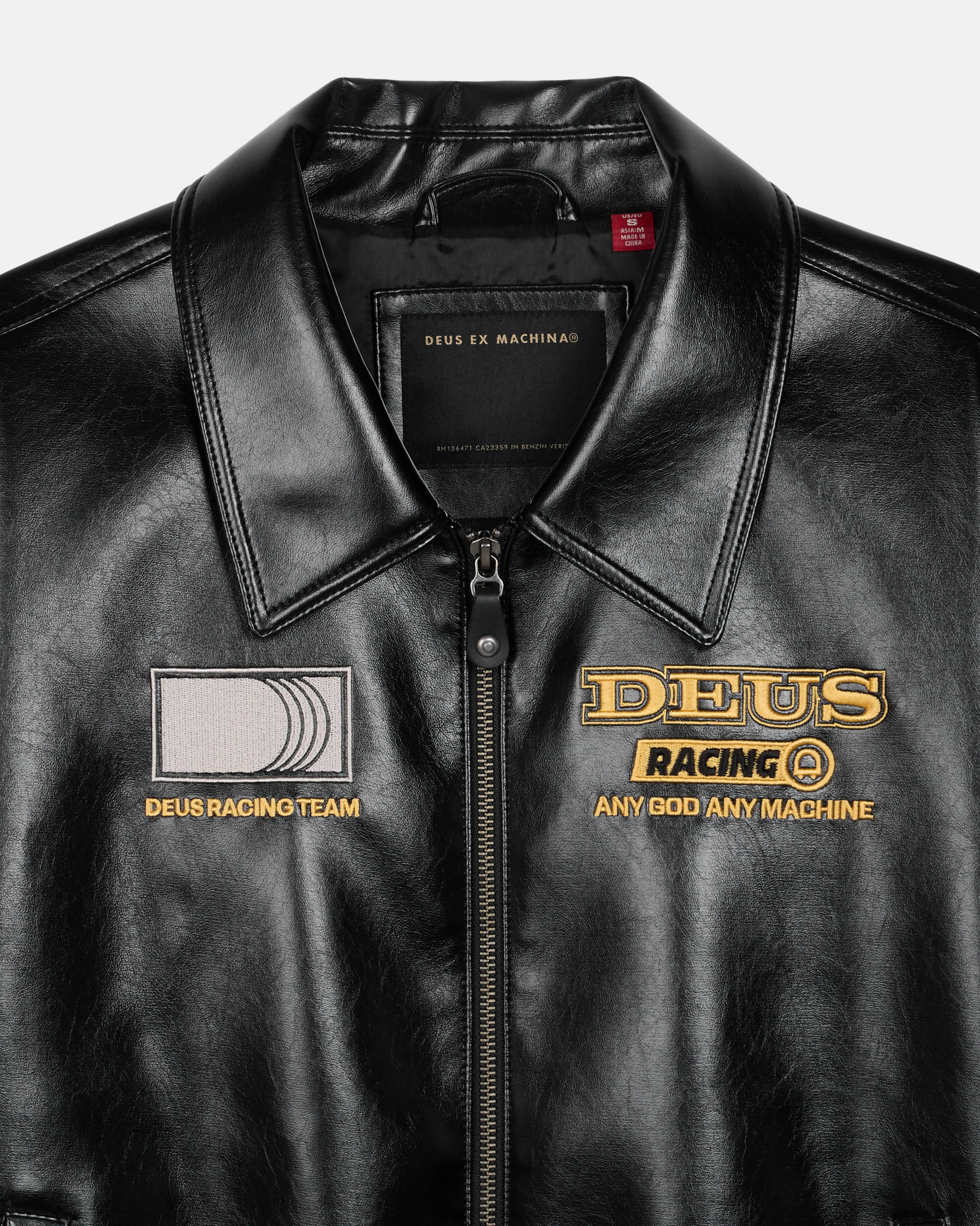 W. Enduro Leather Jacket - Black - Image 3
